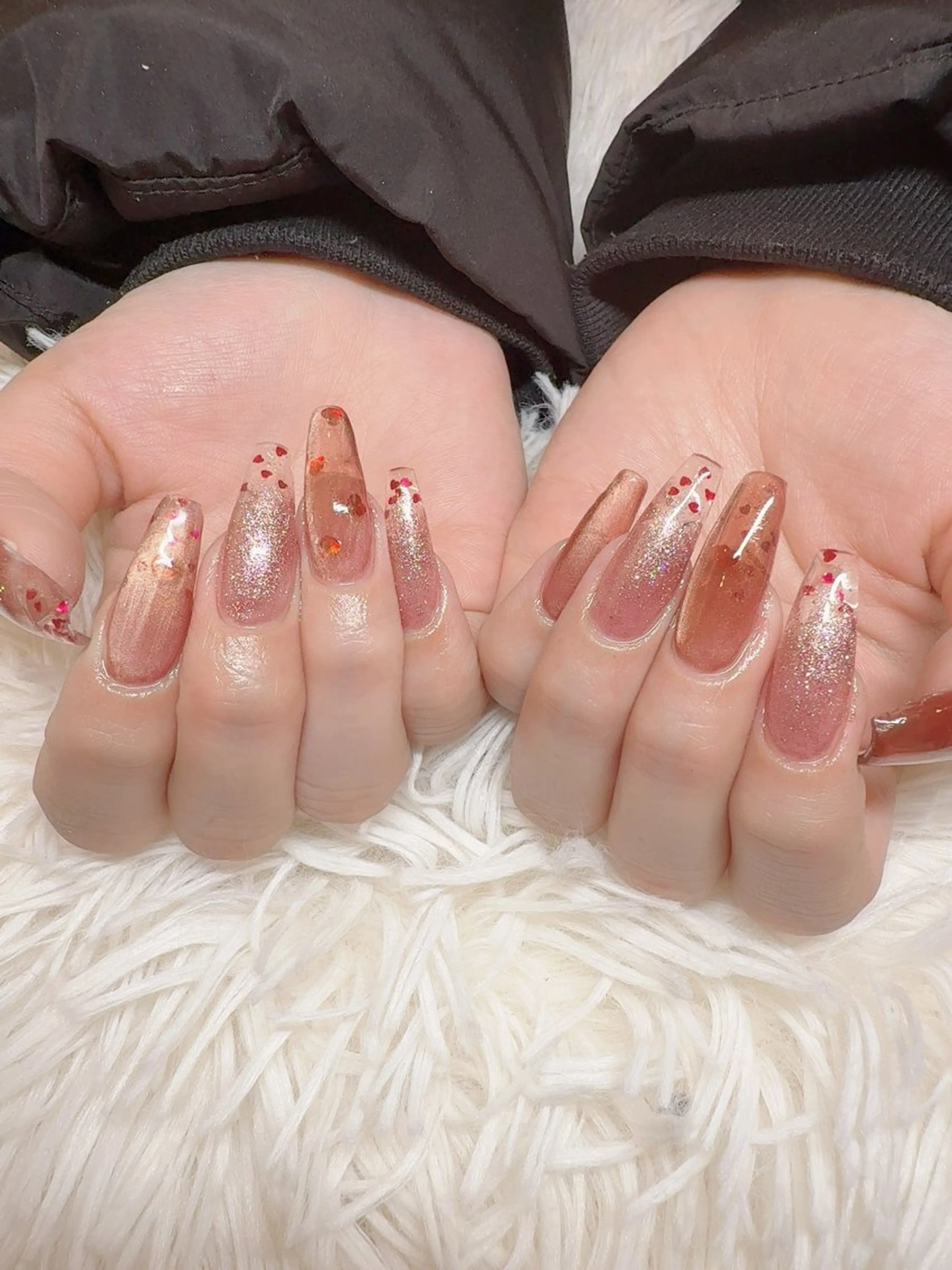 ネイル バレンタイン ハンドネイル Ruana Nailのネイルデザイン