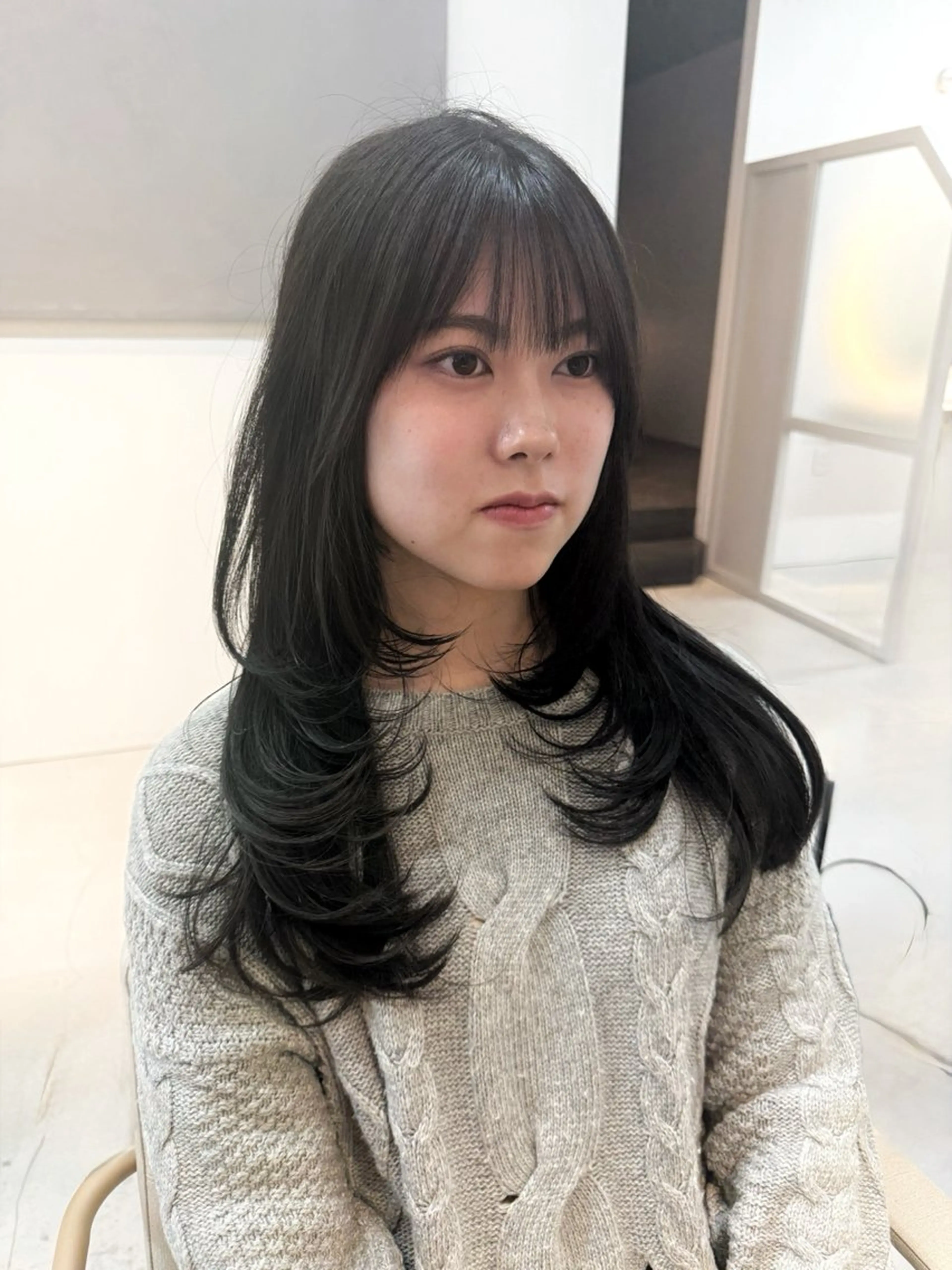 【ミニモ限定】【クリスマス前限定】当日予約OKレイヤーカット/ハッシュカット＋クイックTRの写真