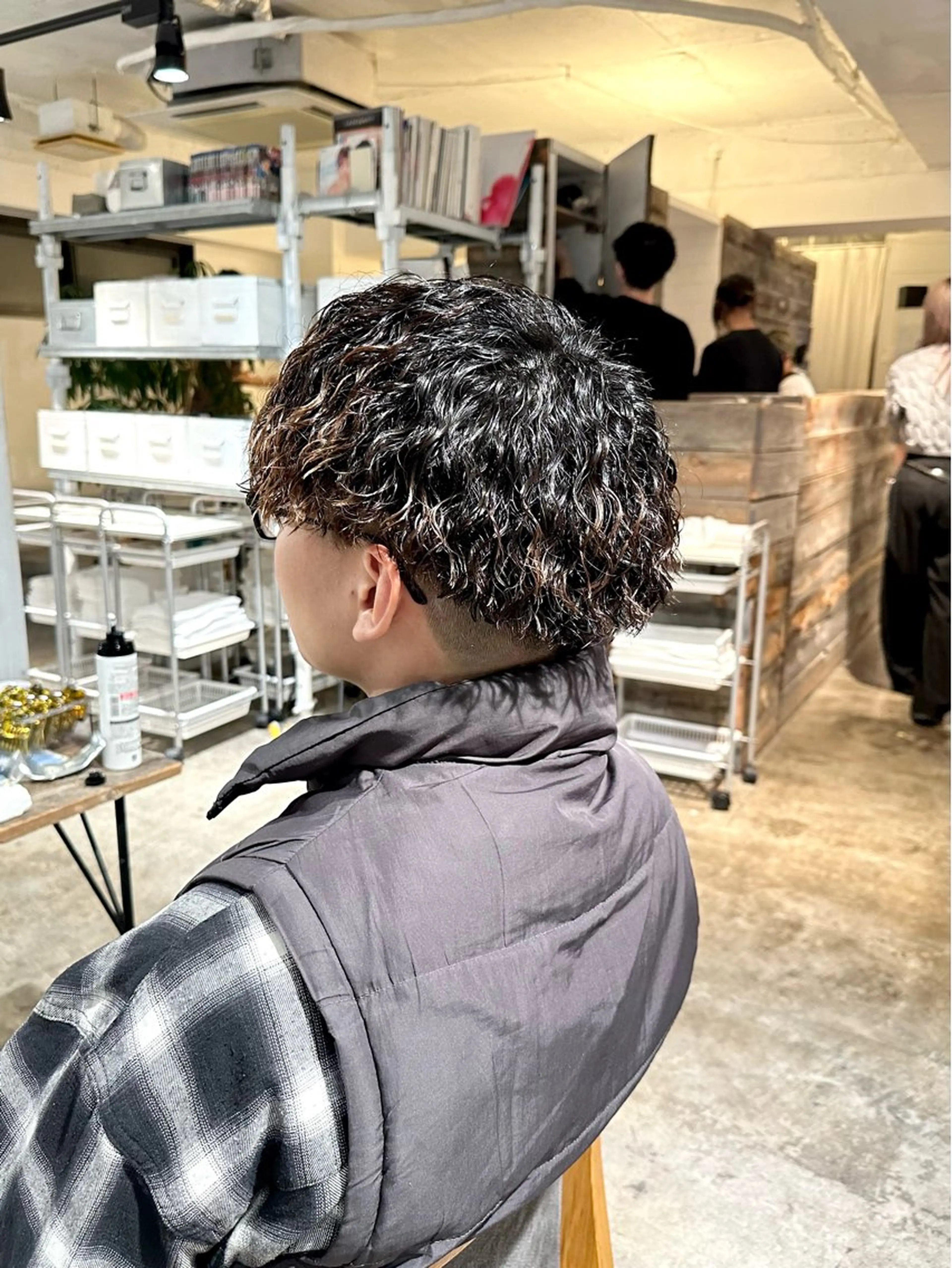 メンズ マッシュ メンズパーマ メンズツイストパーマ ツイストパーマ カット ヘアカラー パーマ トリートメント 骨格補正施術/メンズ 専門美容師/YUYAのヘアスタイル