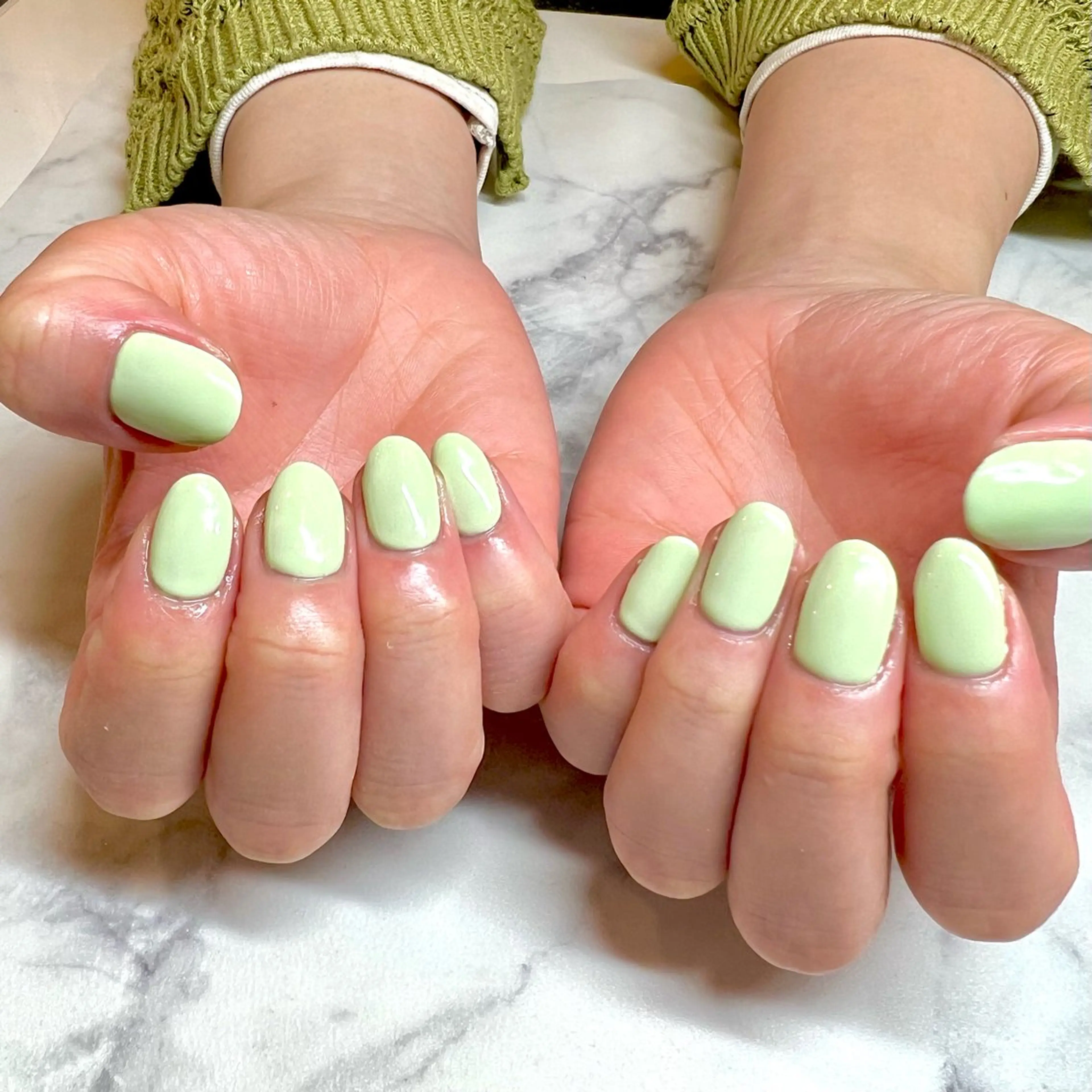 ネイル ワンカラーネイル ハンドネイル ながやま ちえのその他イメージ