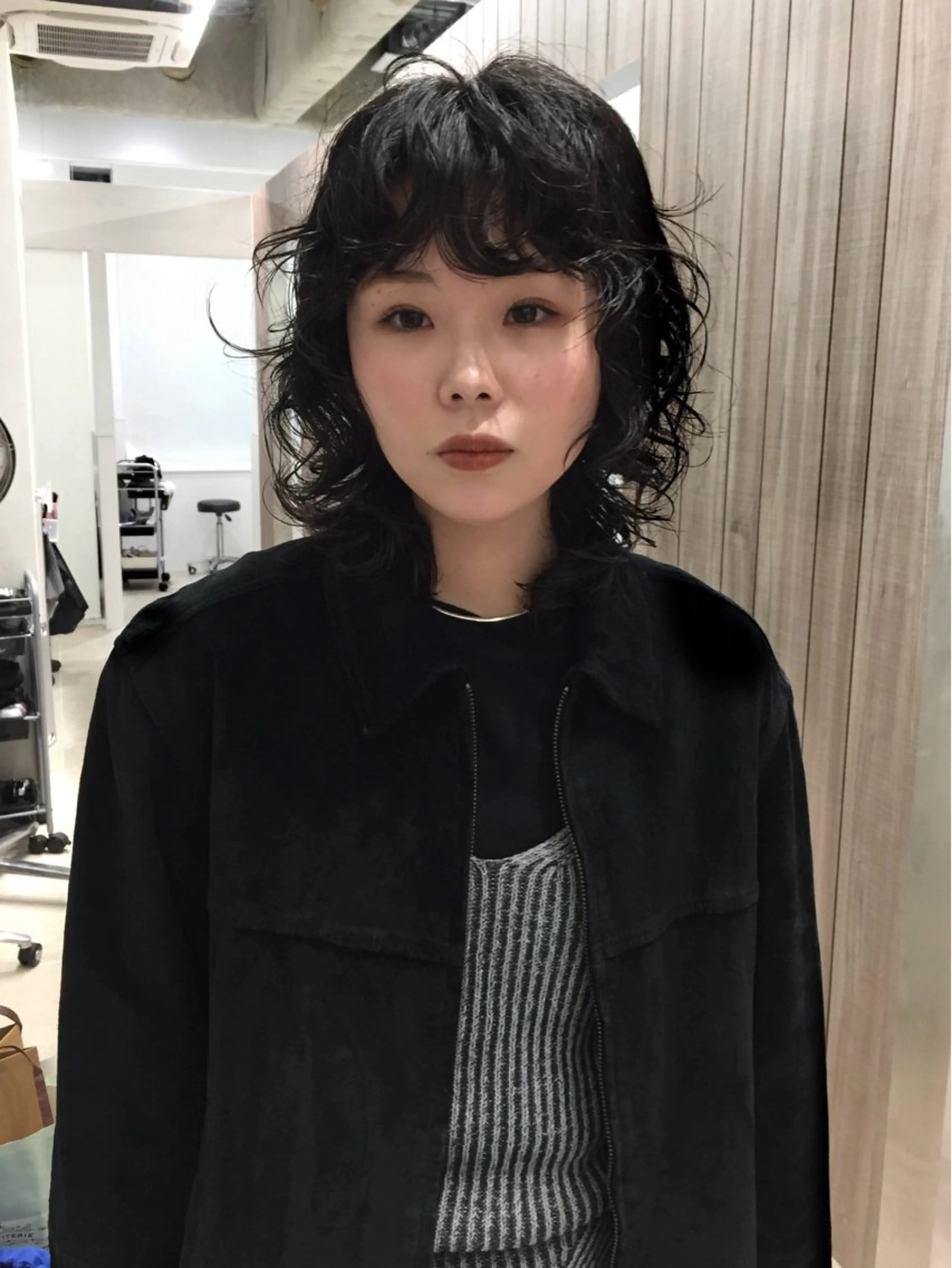 ショート パーマ カット パーマ misa___boo MISAのヘアスタイル