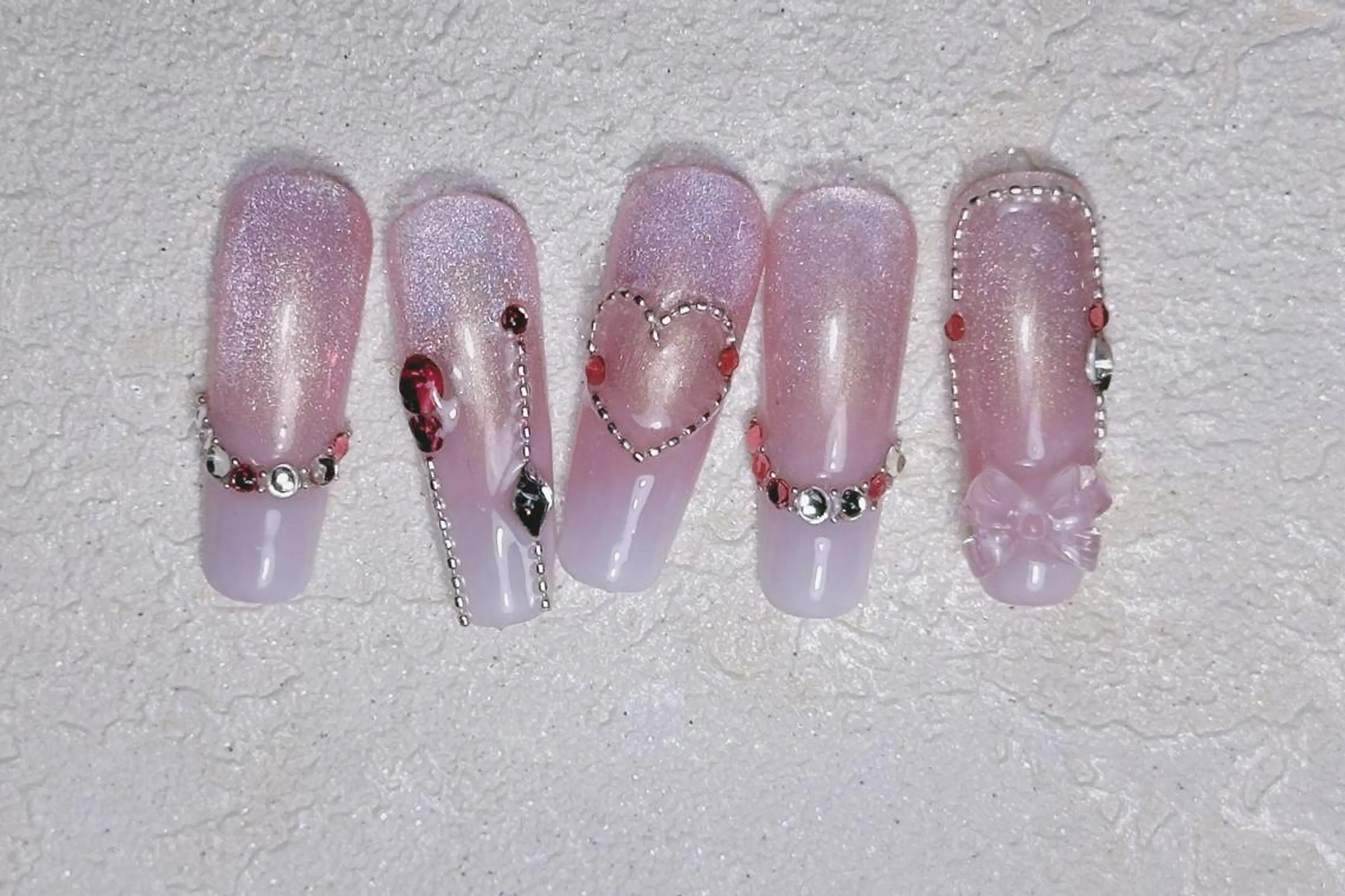 ネイル ロングネイル スカルプネイル ネイルチップ ワンホンネイル ハンドネイル MSSugar Nailのネイルデザイン