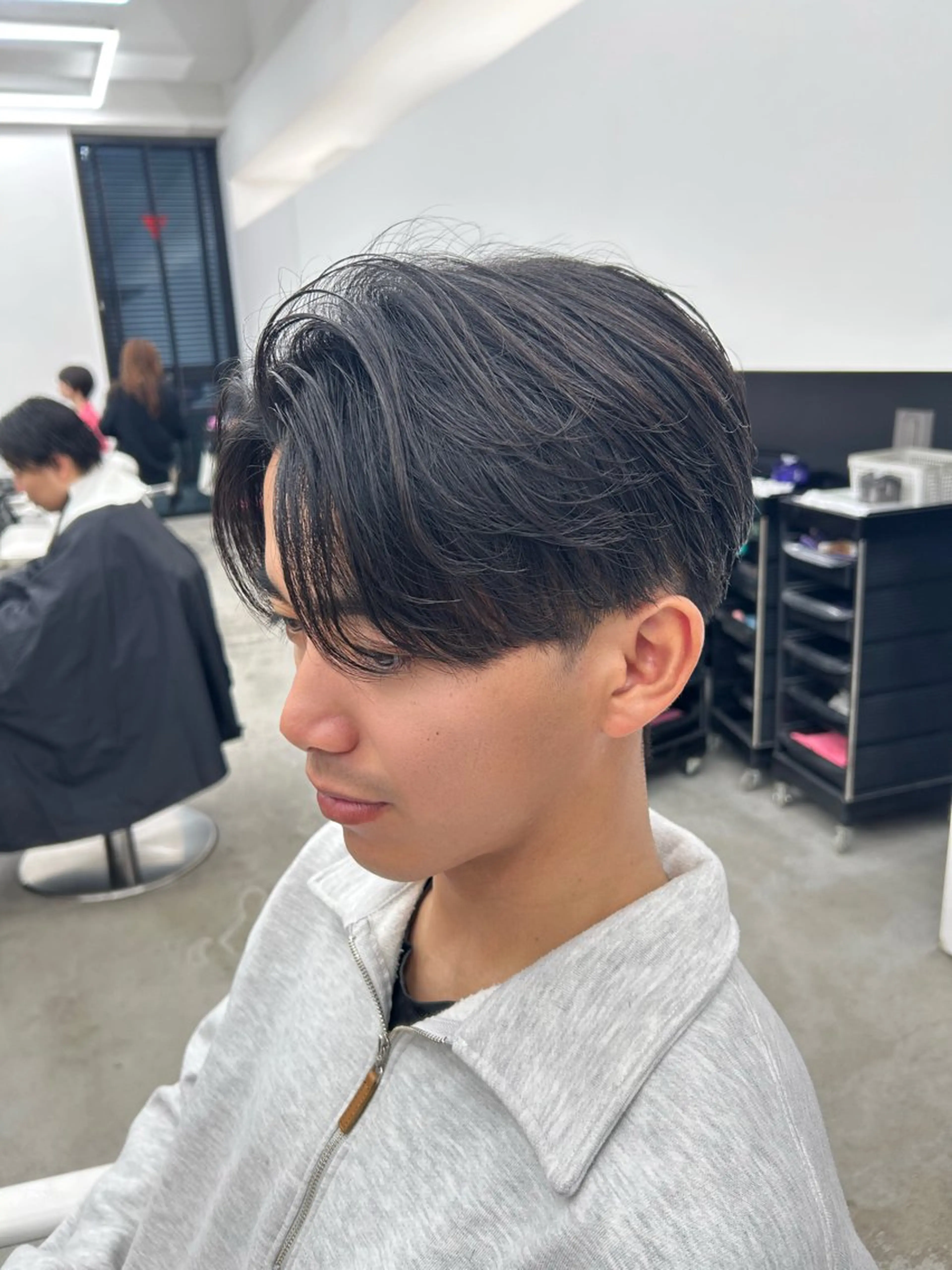 メンズ カット パーマ 名駅/メンズ特化/ 大人ヘア💗信岡 和のヘアスタイル