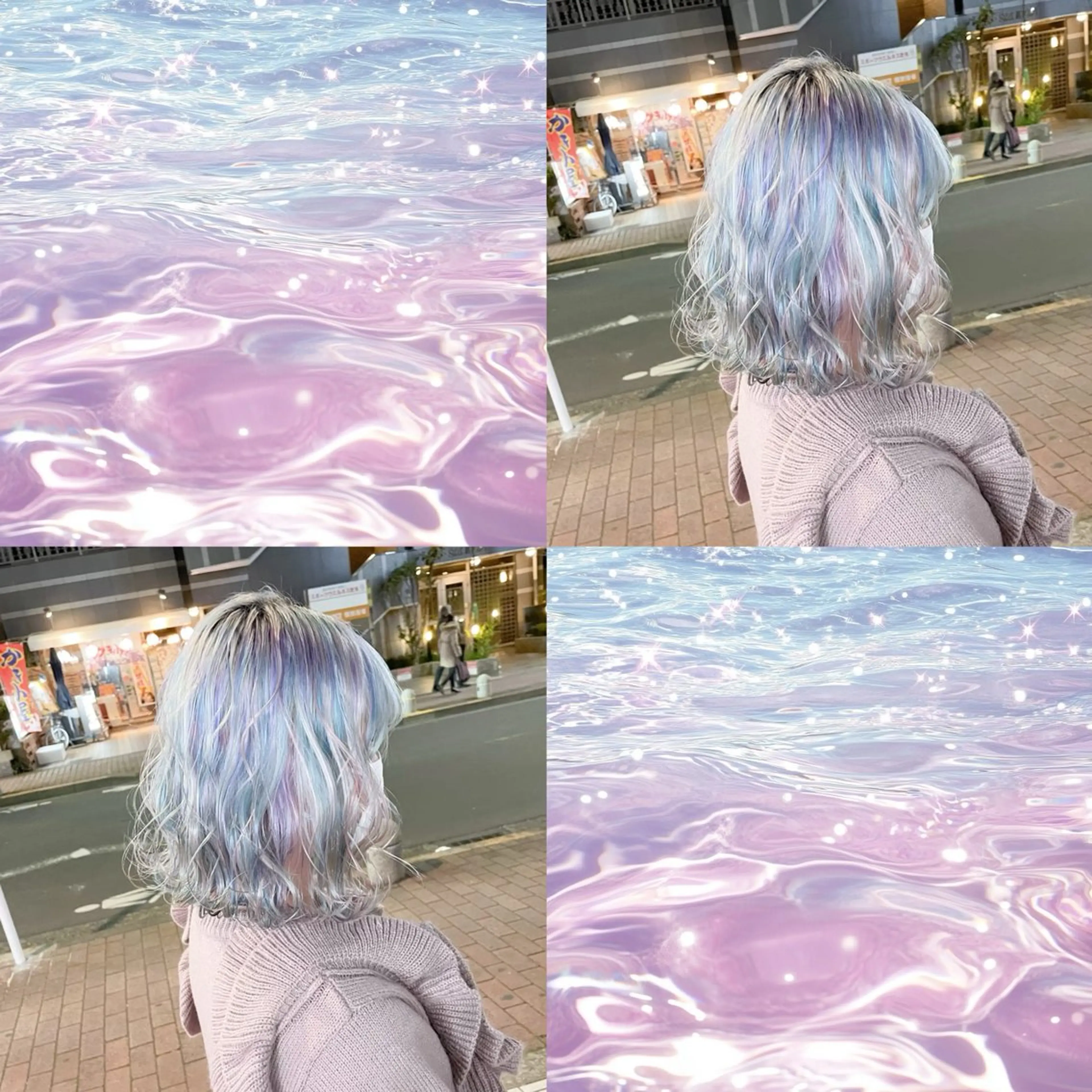 ミディアム カラー mina by ONE's KYOGOKU所属・🐺派手髪∔シャギー SEKIKAWA🐺のヘアスタイル