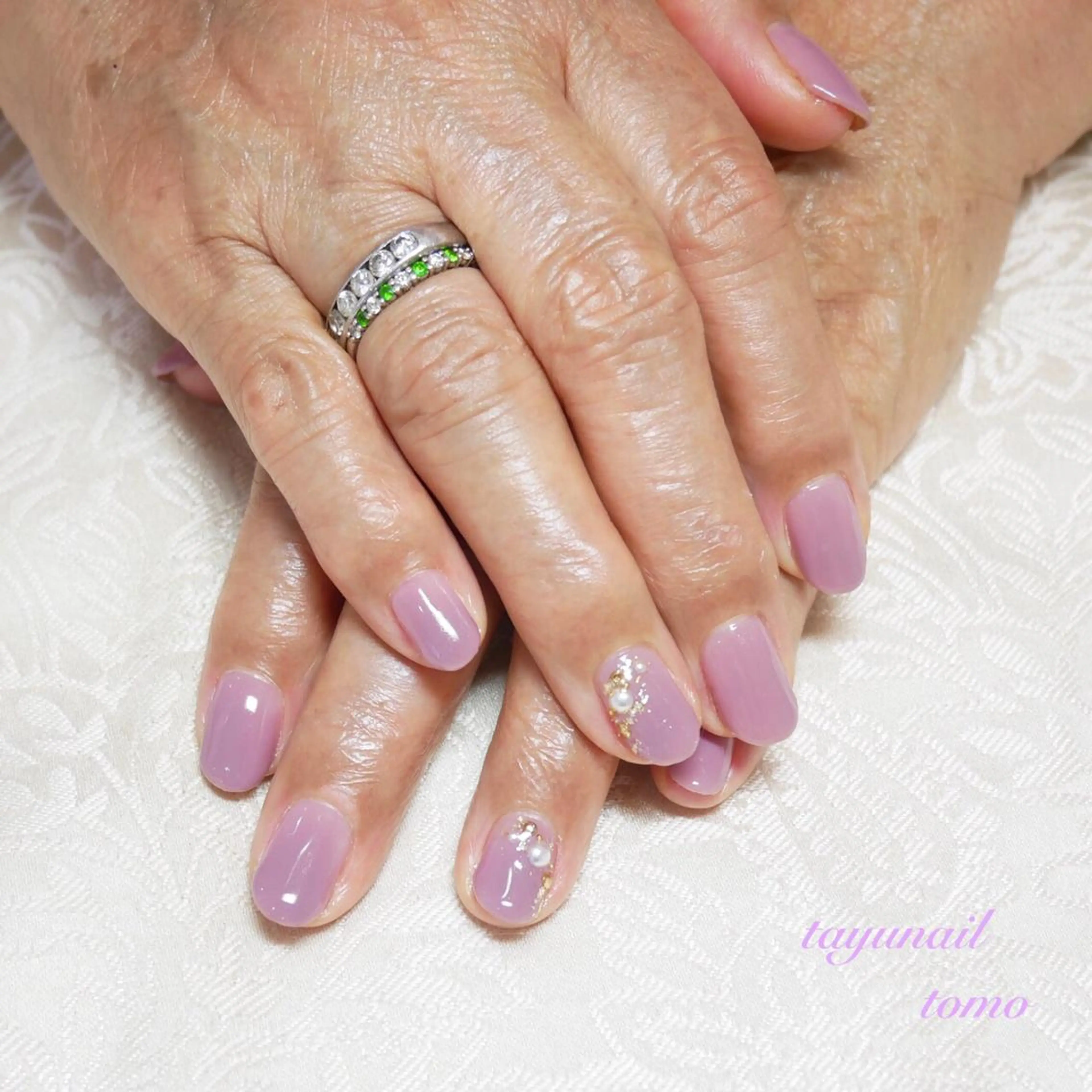 ネイル ハンドネイル ネイルサロン・ネイルスクール　たゆnail所属・ネイルサロン 【たゆnail】のネイルデザイン