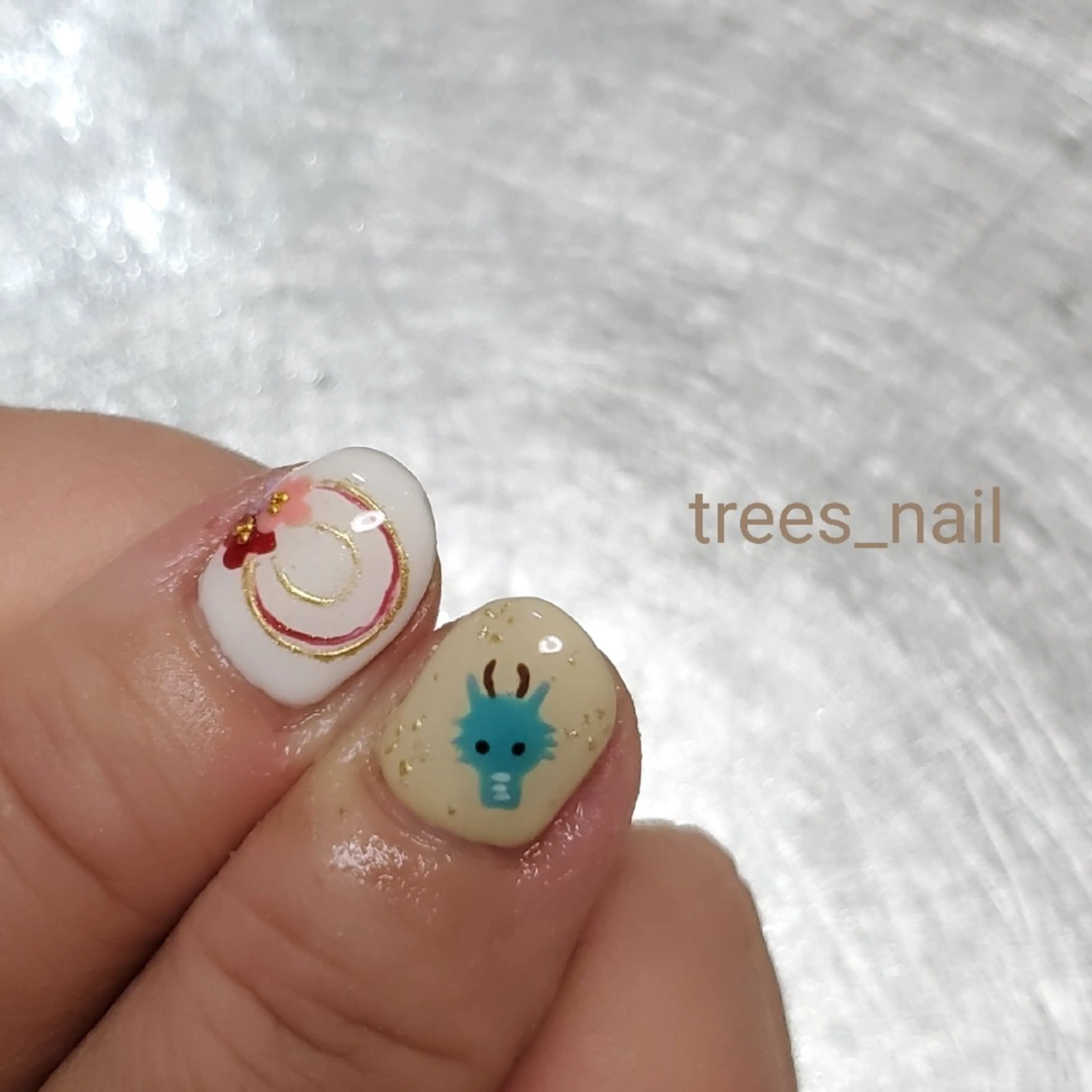ネイル trees_ nailのネイルデザイン
