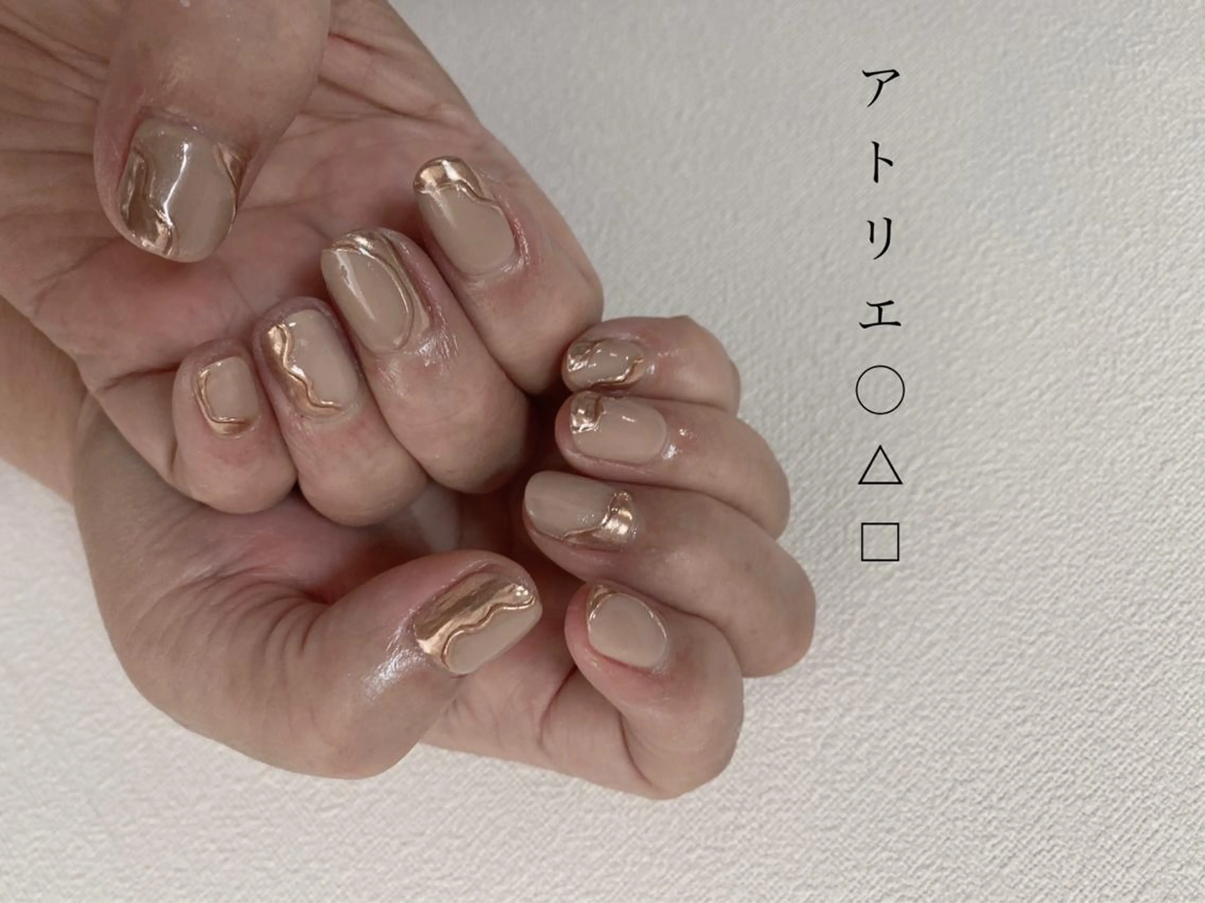 ネイル ハンドネイル アトリエ ○△□のネイルデザイン