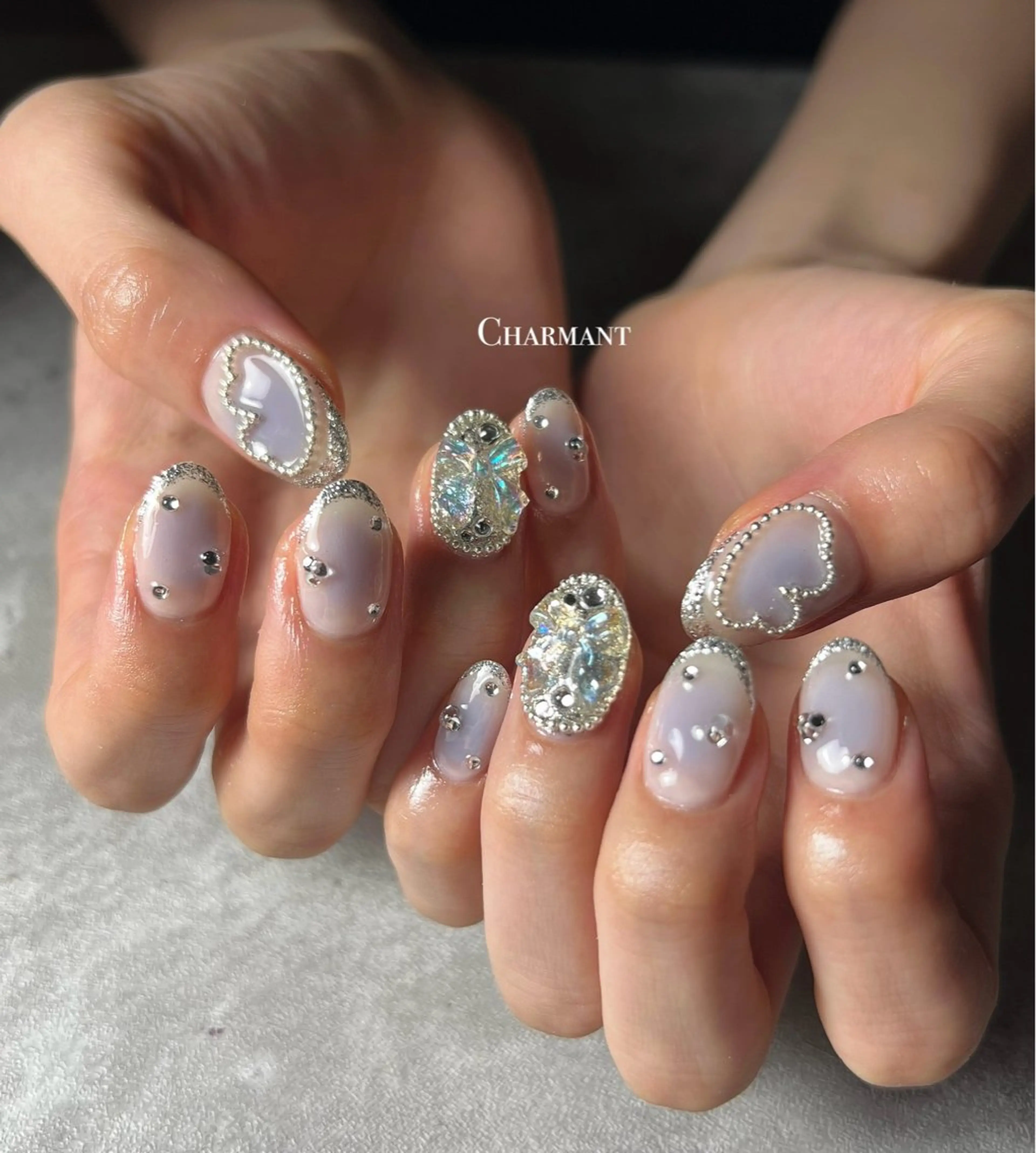 ネイル ハンドネイル Minako 【Charmant】のネイルデザイン