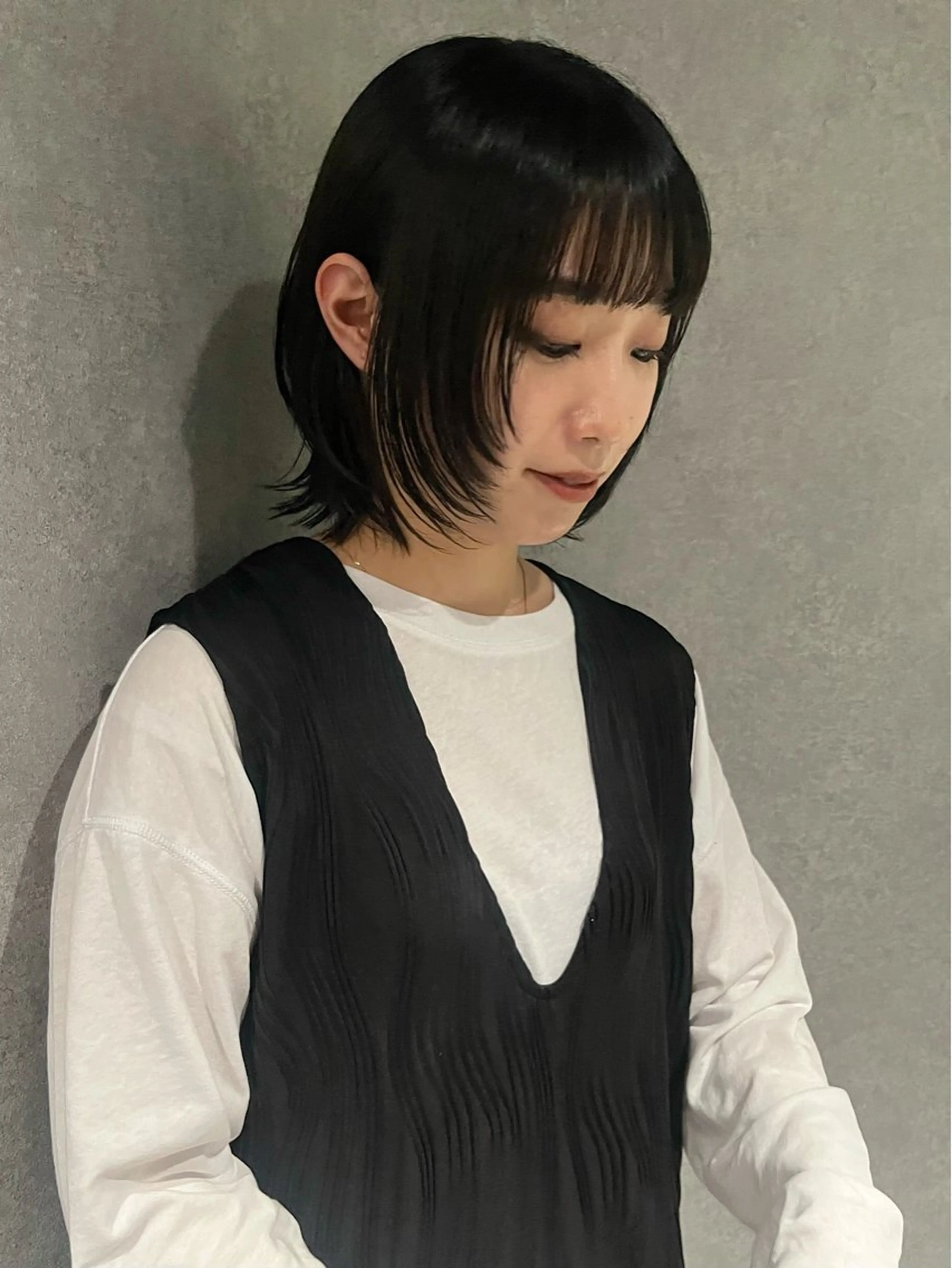 ショート ウルフカット Maison Land所属・KANA MIYOSHIのヘアスタイル