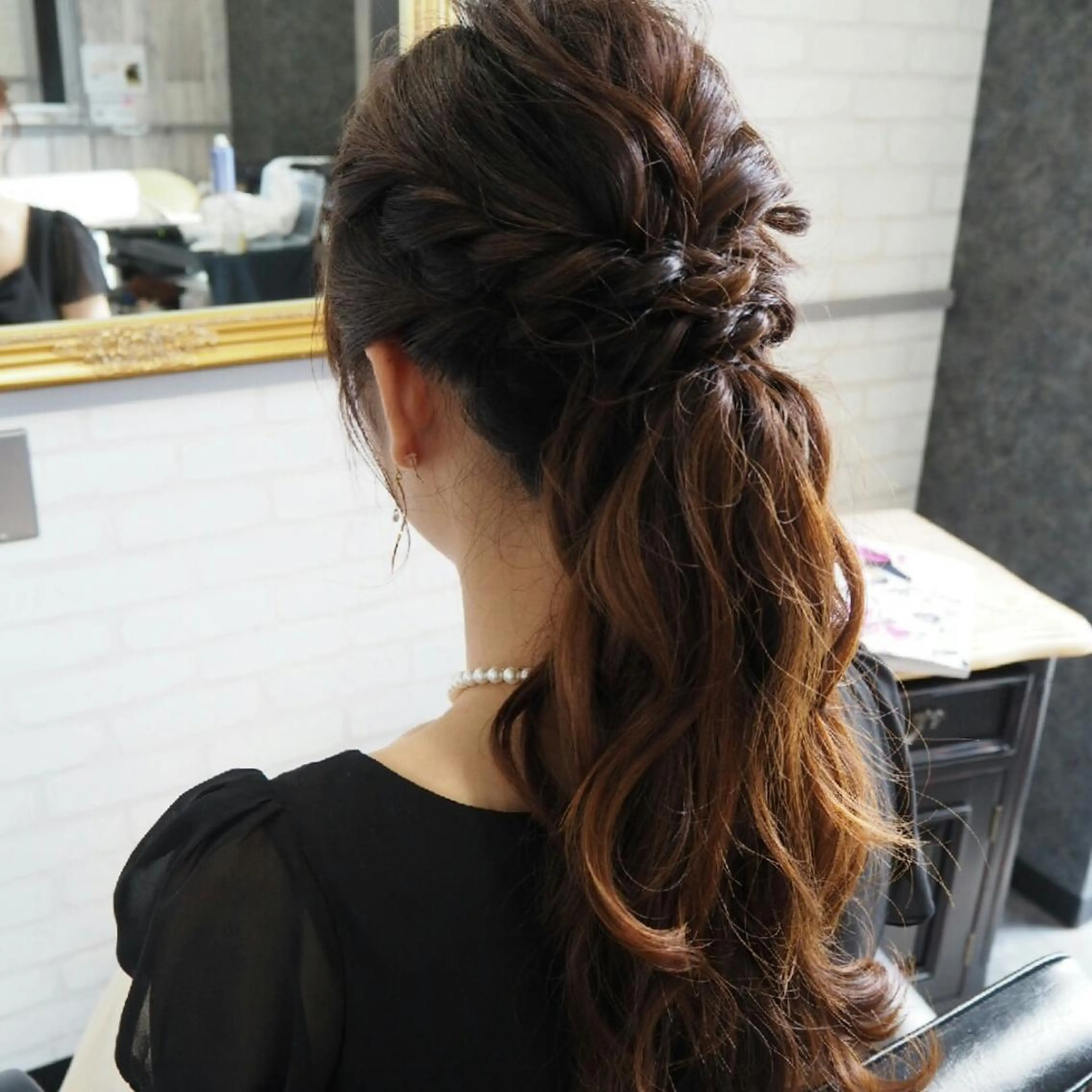 ロング ヘアアレンジ T he apartment of  solon船橋2nd所属・solon船橋2nd Amiのヘアスタイル