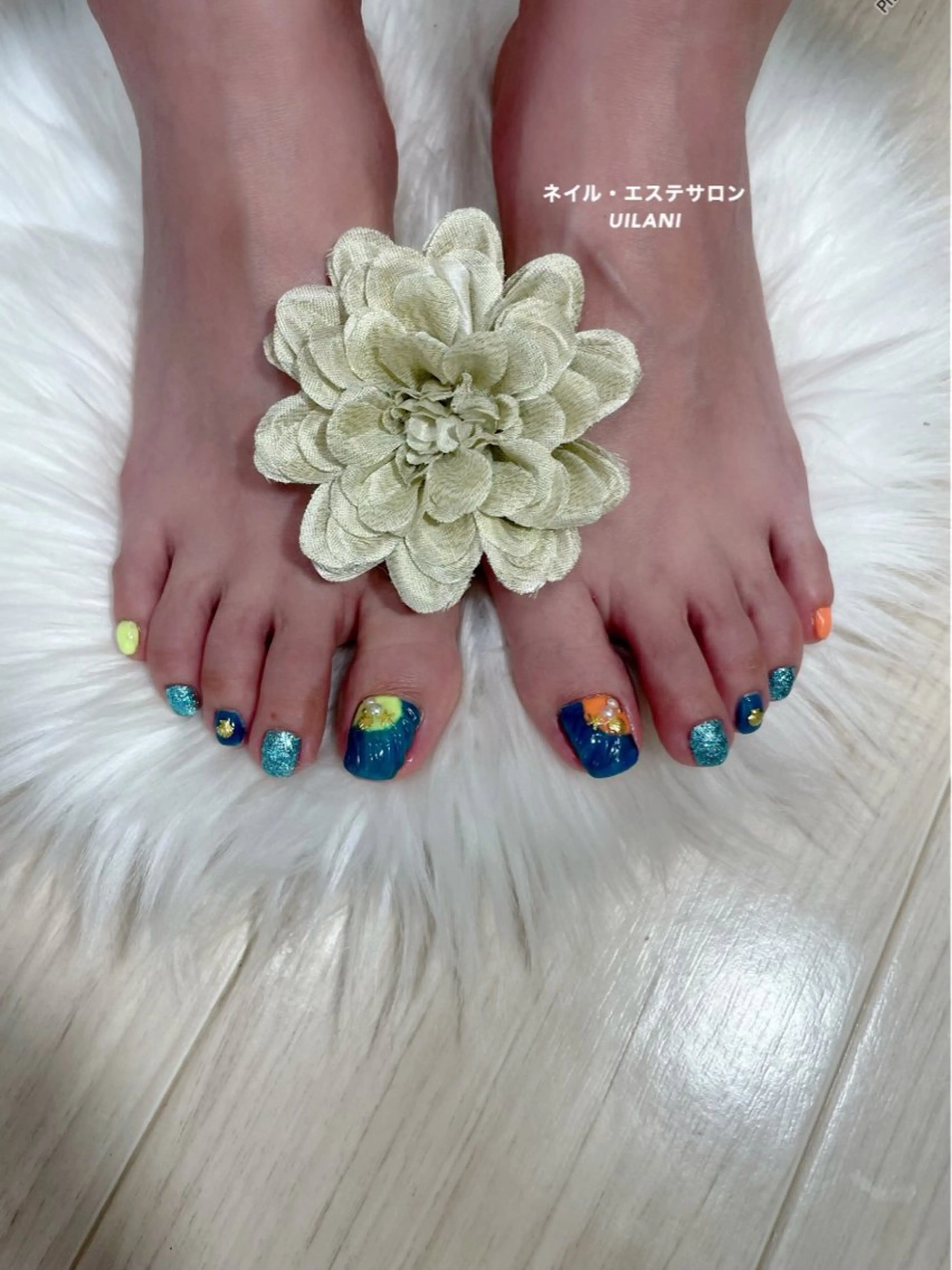ネイル フットネイル ネイル・エステサロンUILANI所属・ネイル・エステサロン UILANIのネイルデザイン