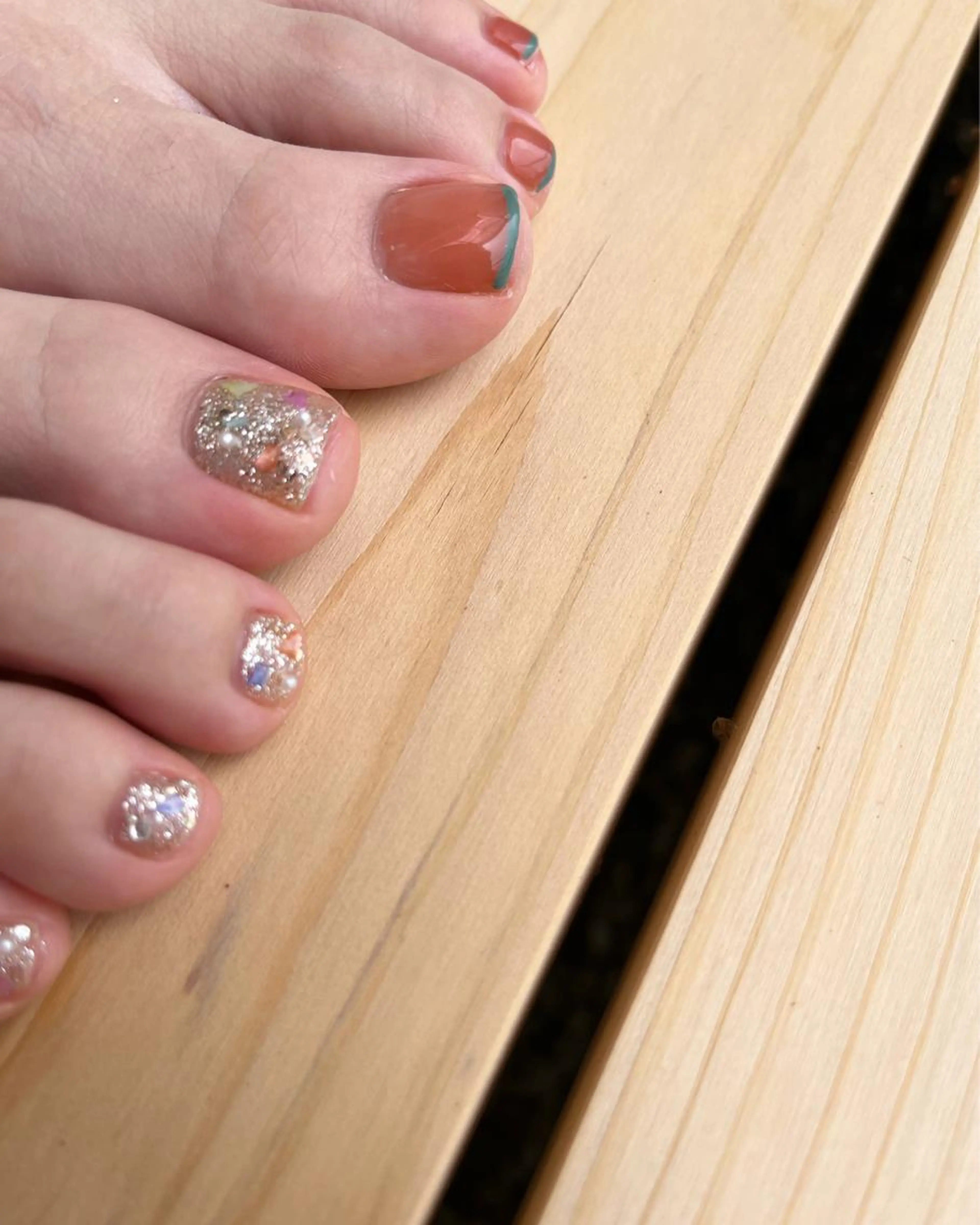 フットネイル　10アートコースの写真