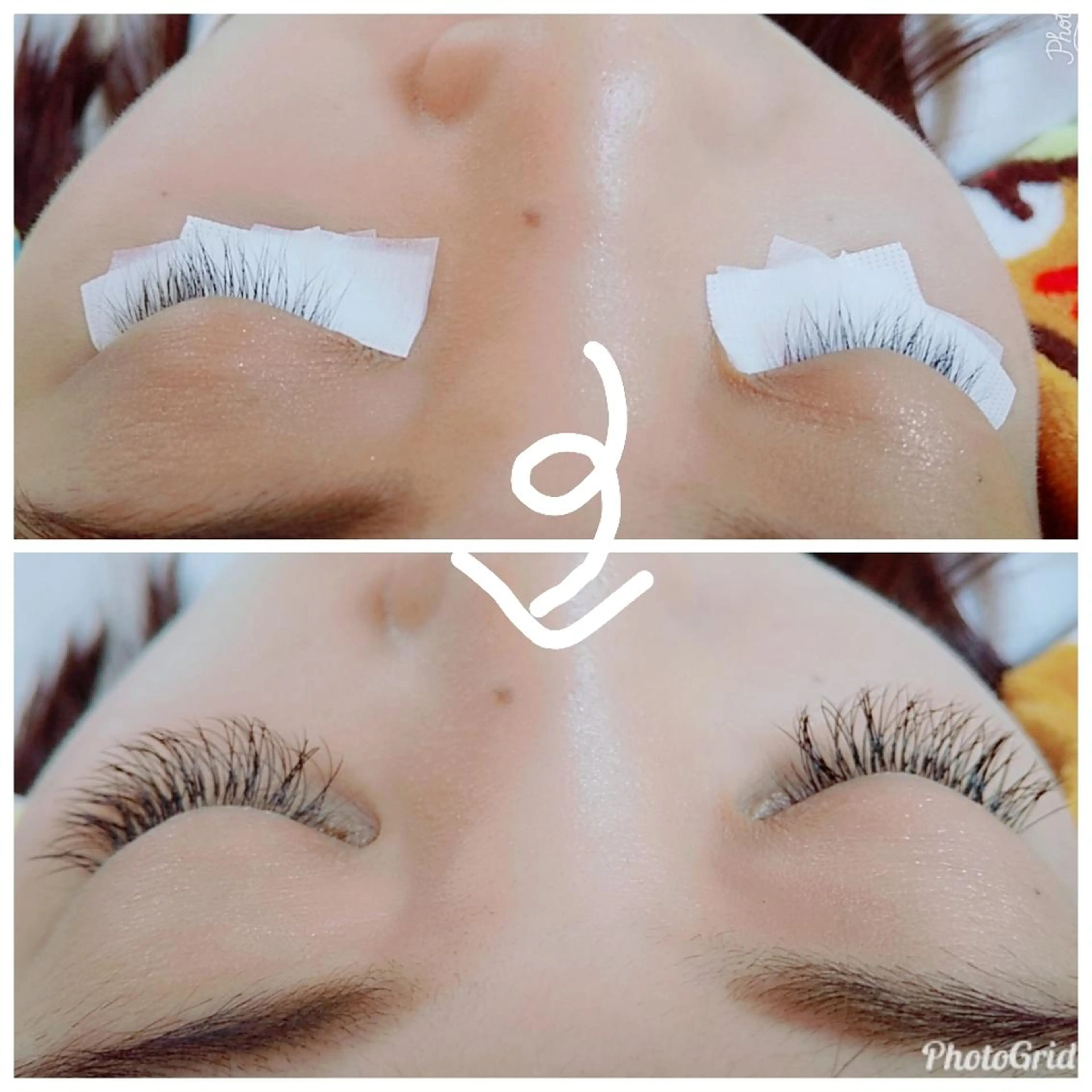 マツエク・マツパ Cカール 💡次世代LED -TIARA💡のマツエク・マツパデザイン