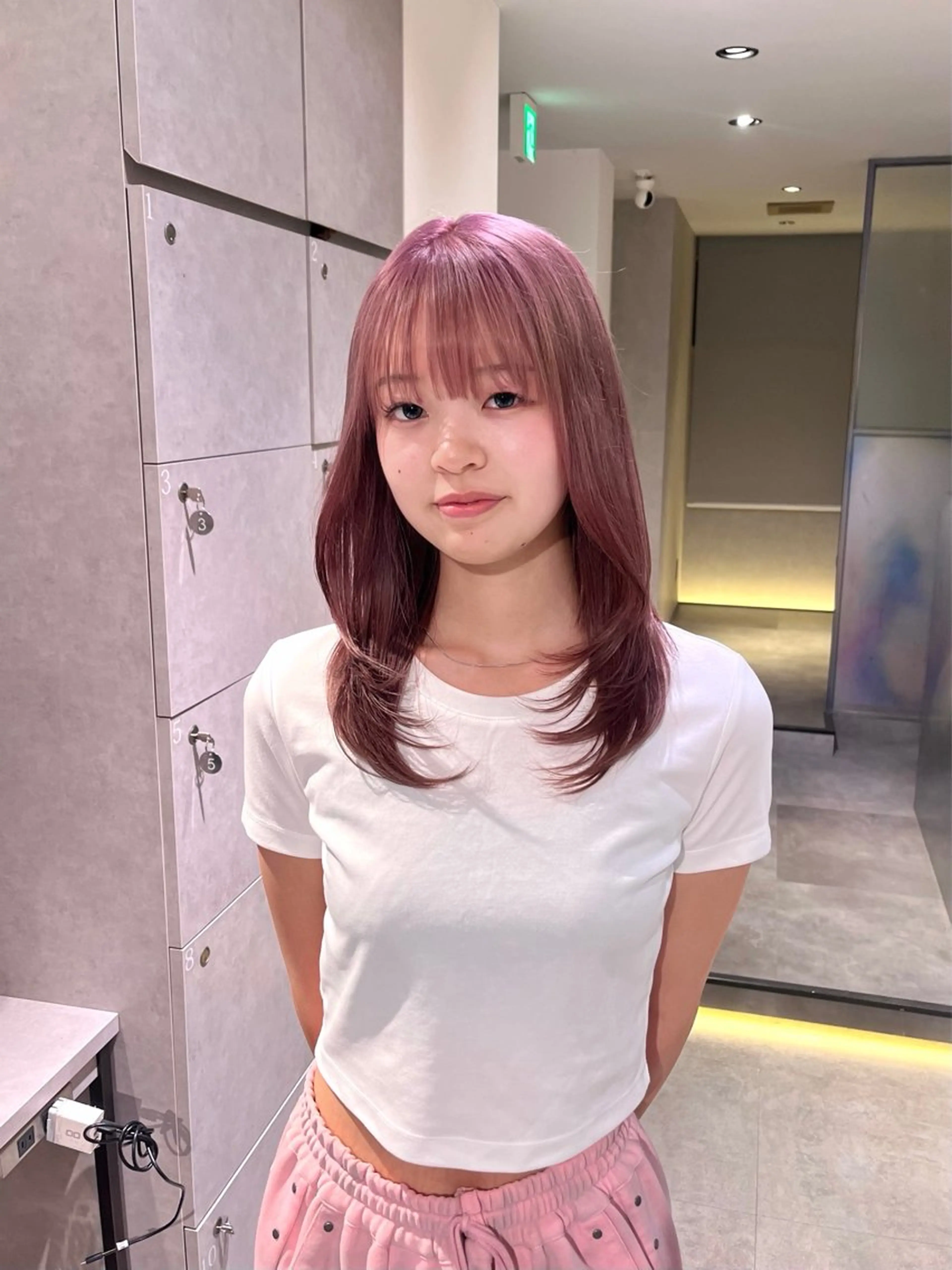 ロング カラー ヘアカラー Qin所属・ルーツカラー 🌟  ミキのヘアスタイル