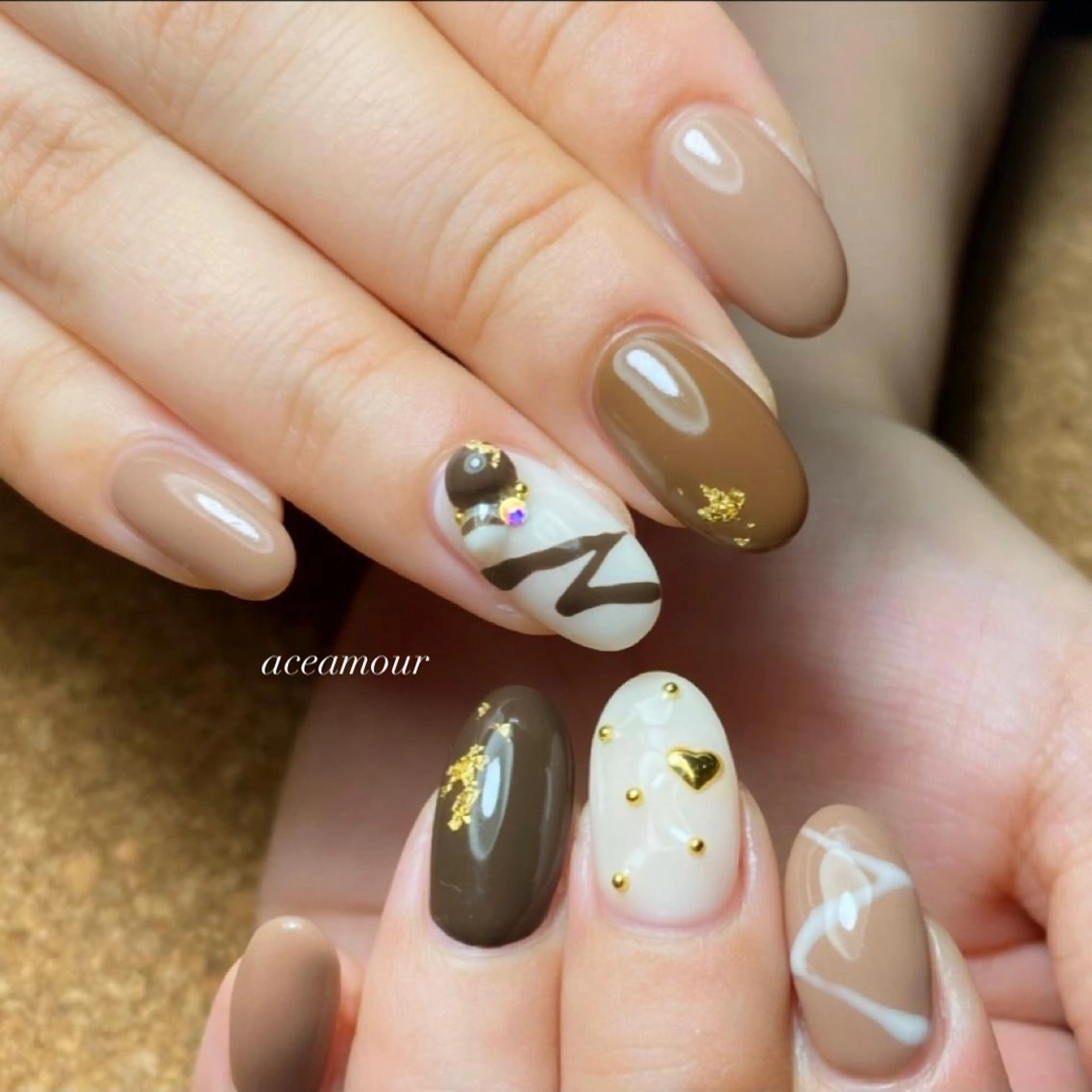 ネイル ネイル/耳つぼ /新ホワイトニングのネイルデザイン