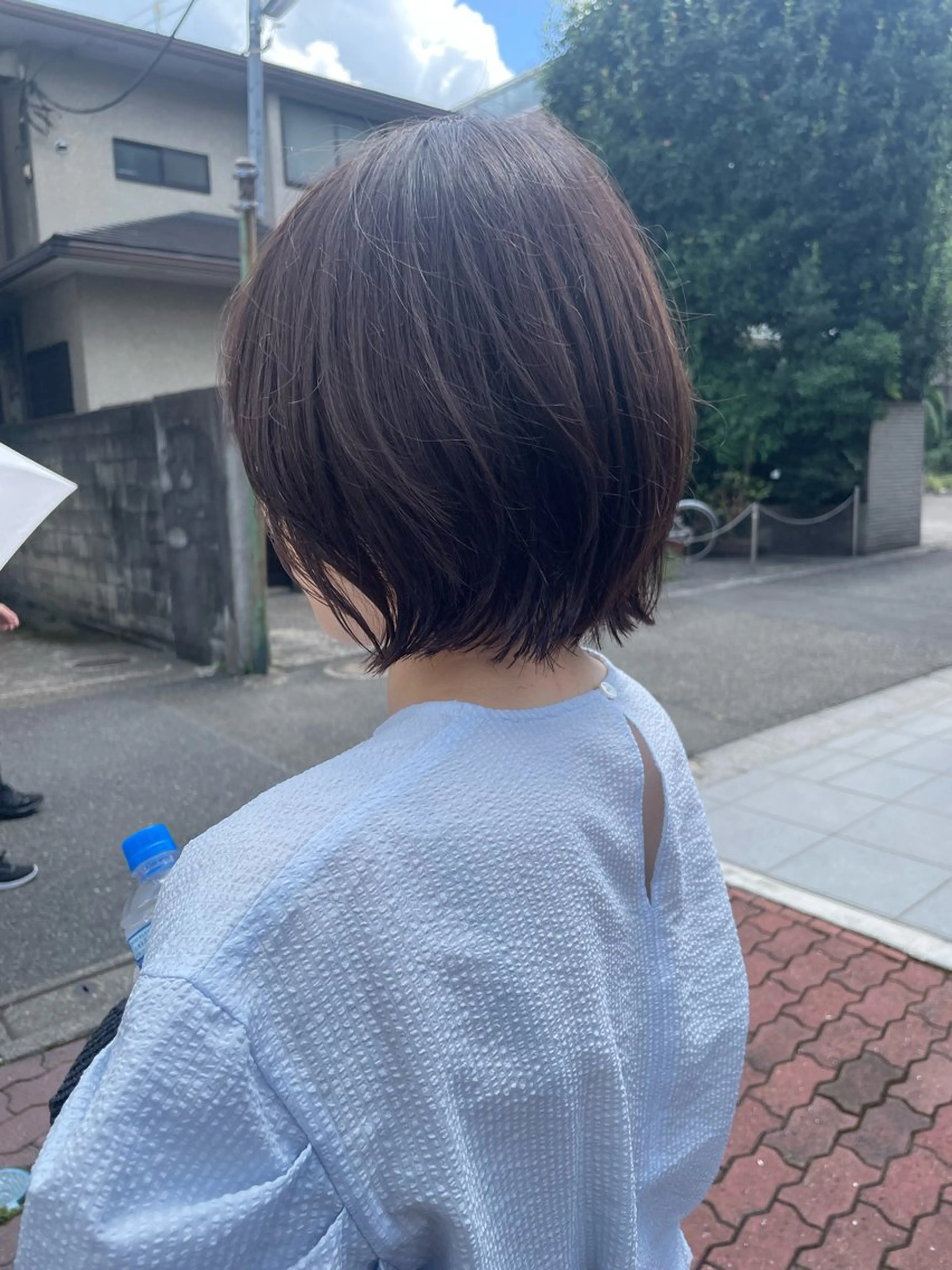 ショート カラー ボブ ウルフカット ウルフボブ 表参道【髪質改善】 宮嶋勇太のヘアスタイル