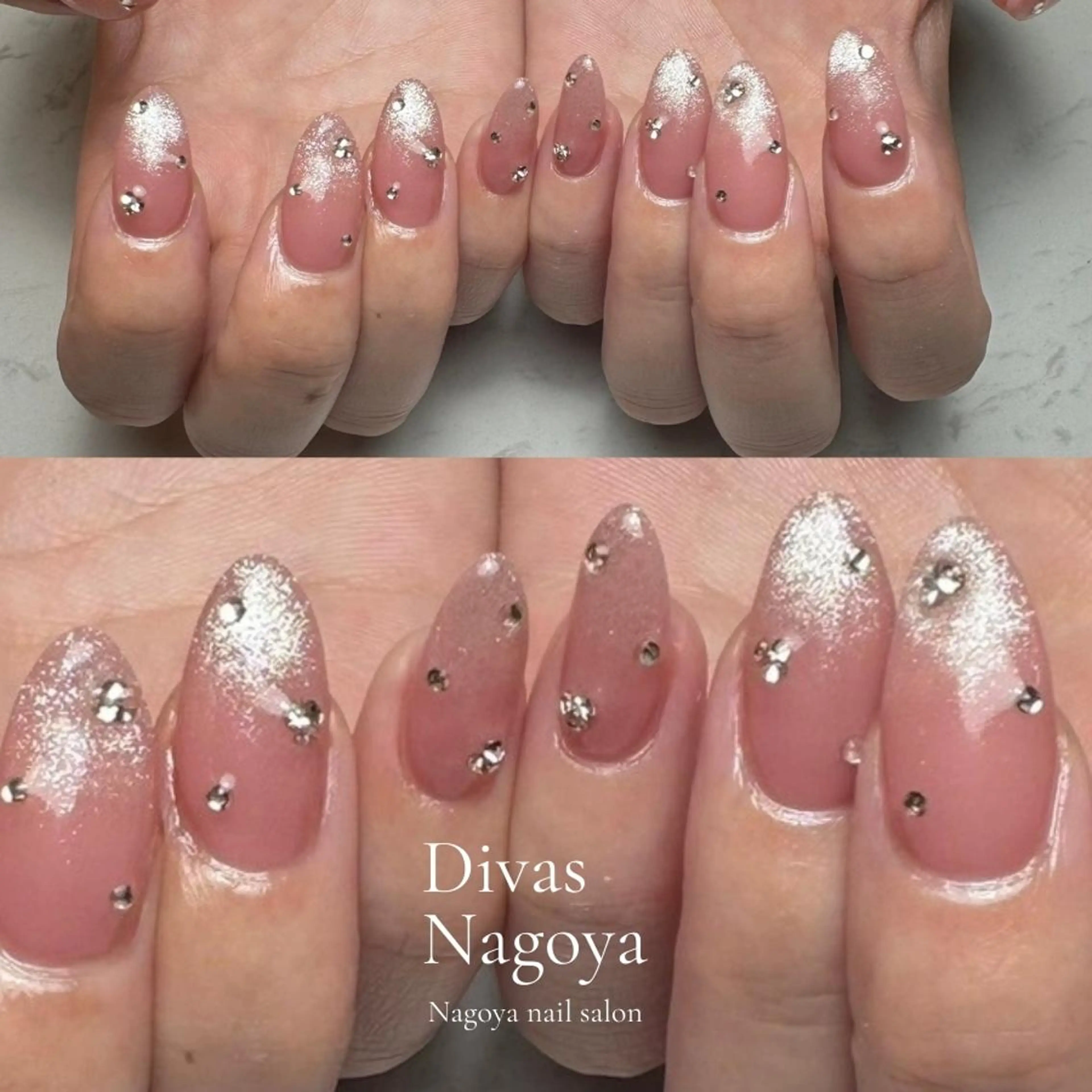 ネイル 長さ出し ジェルネイル 韓国ネイル マグネットネイル 持ち込み 💖D.d nail Sakae 💖のネイルデザイン