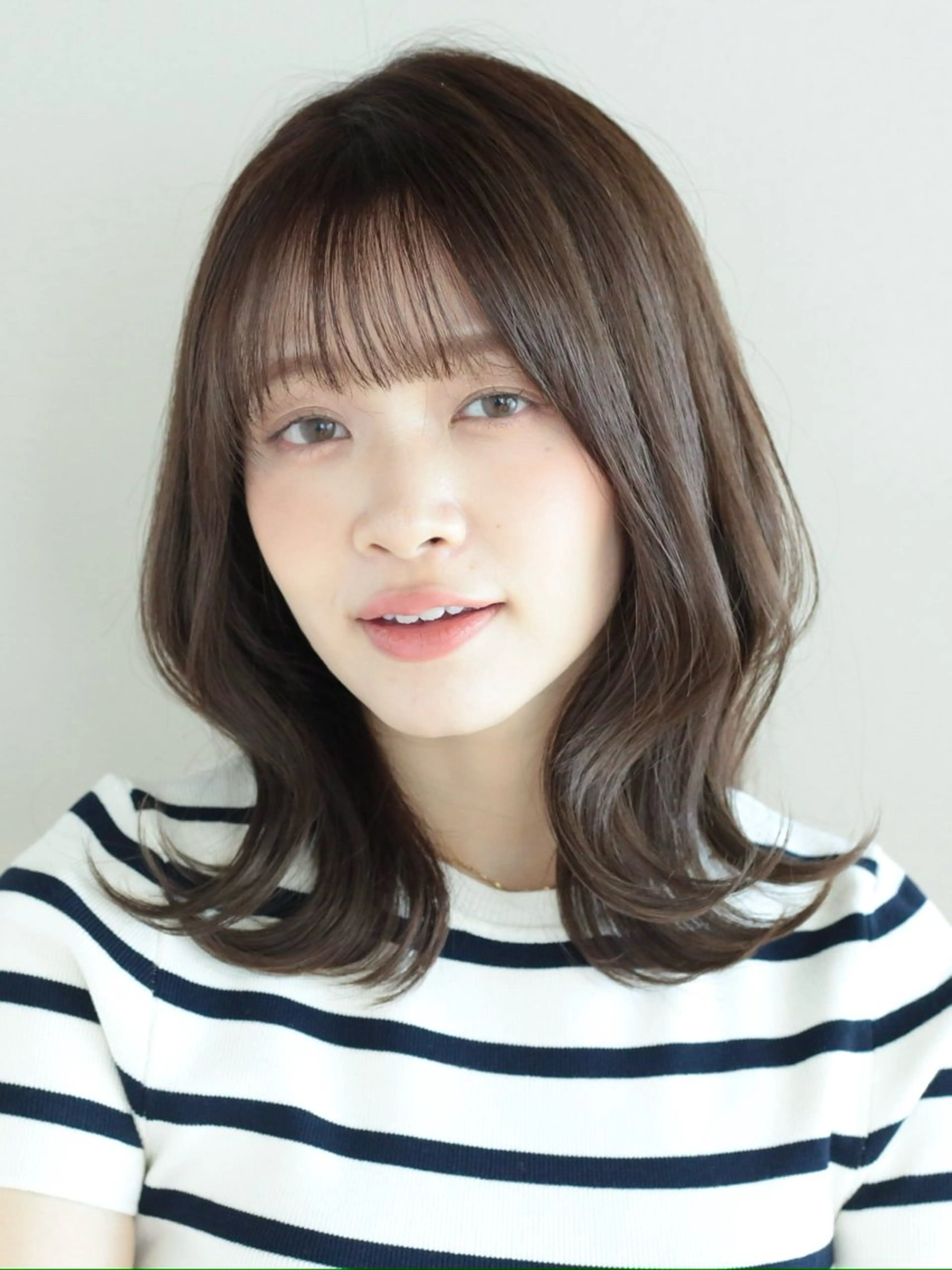 セミロング カラー ヘアカラー トリートメント 髙木美緒🌿 レイヤー/アレンジのヘアスタイル