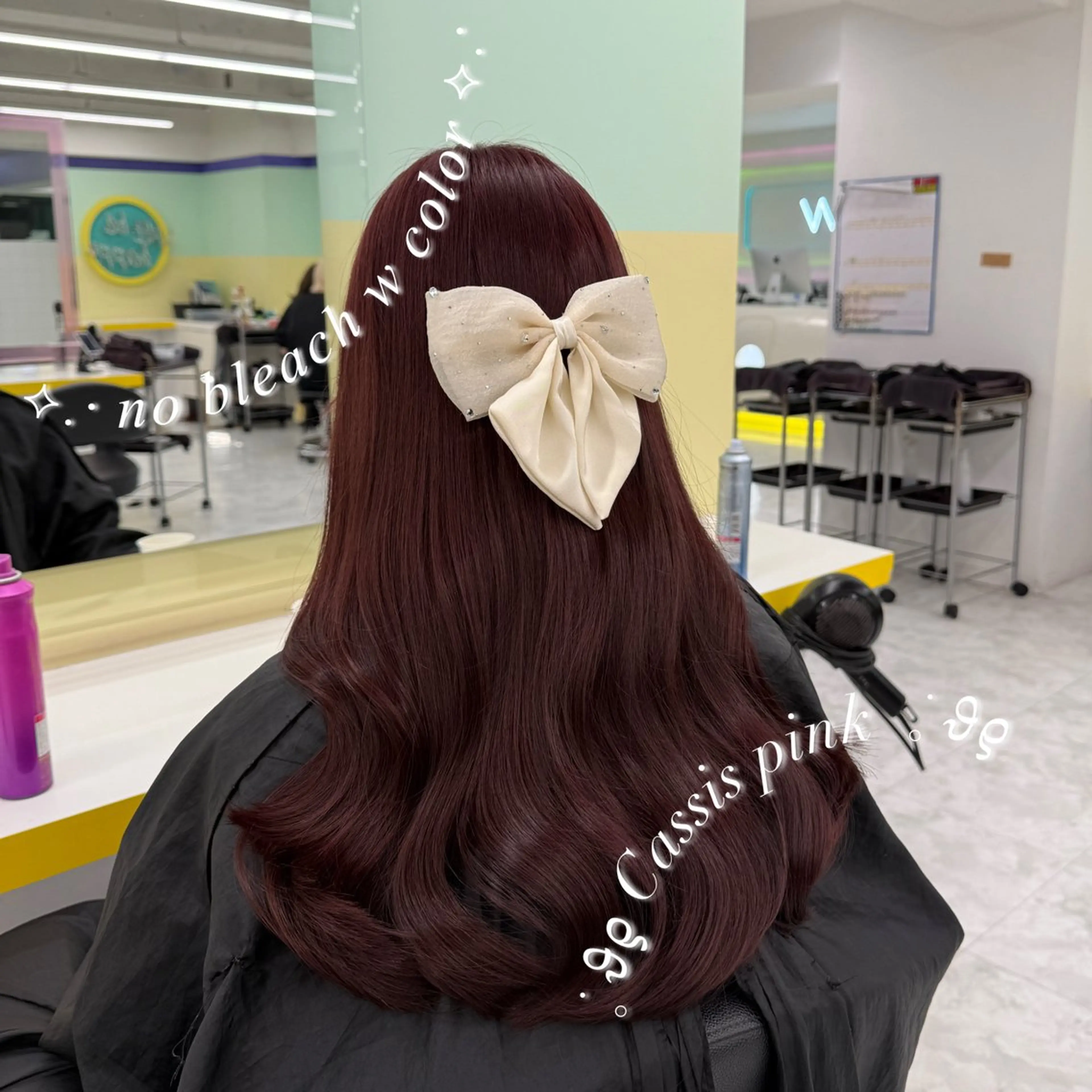 ロング ヘアアレンジ ヘアカラー トリートメント ヘアセット 🎀Girly艶髪カ ラー🎀Harukaのヘアスタイル