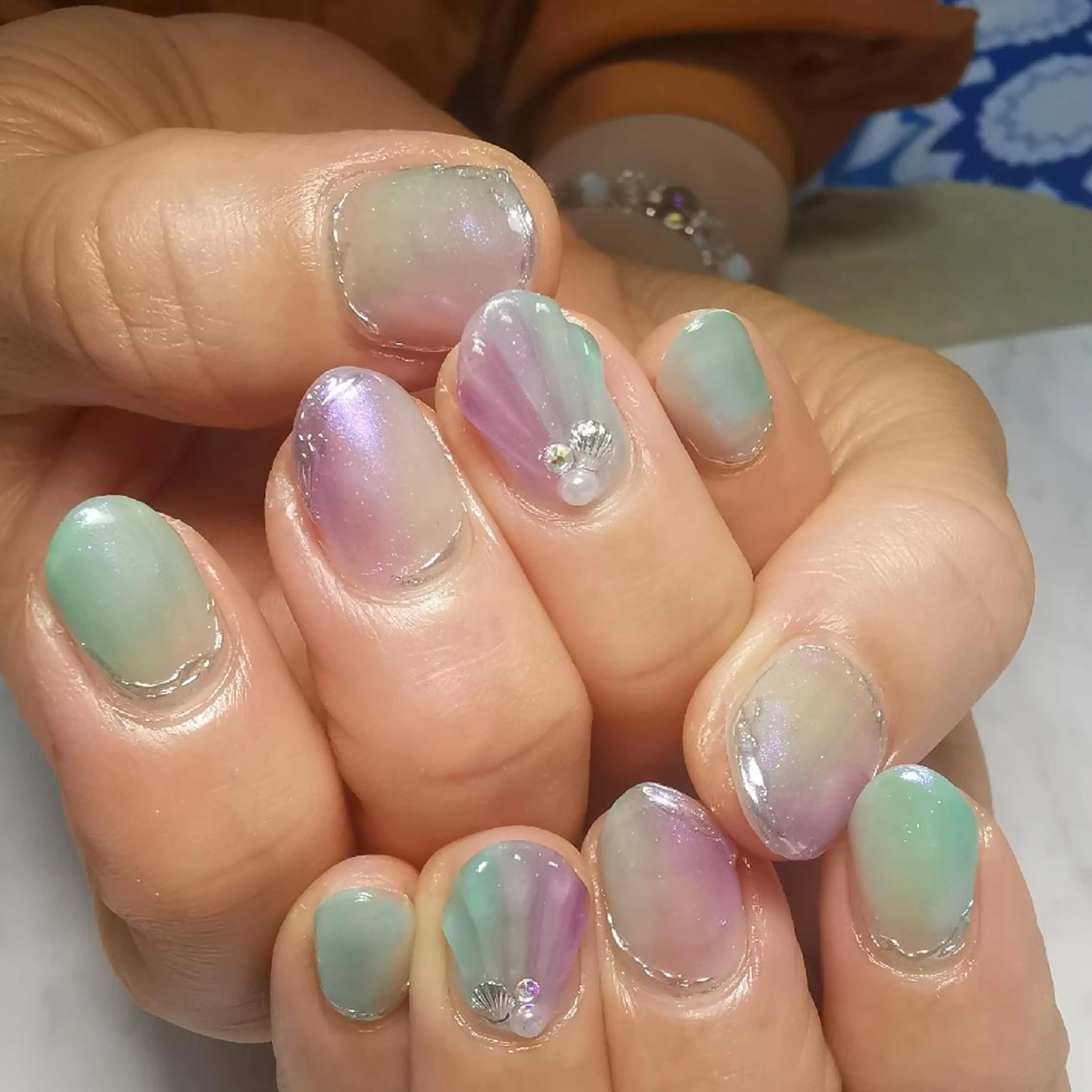 ネイル グラデーション ハンドネイル reve あやののネイルデザイン