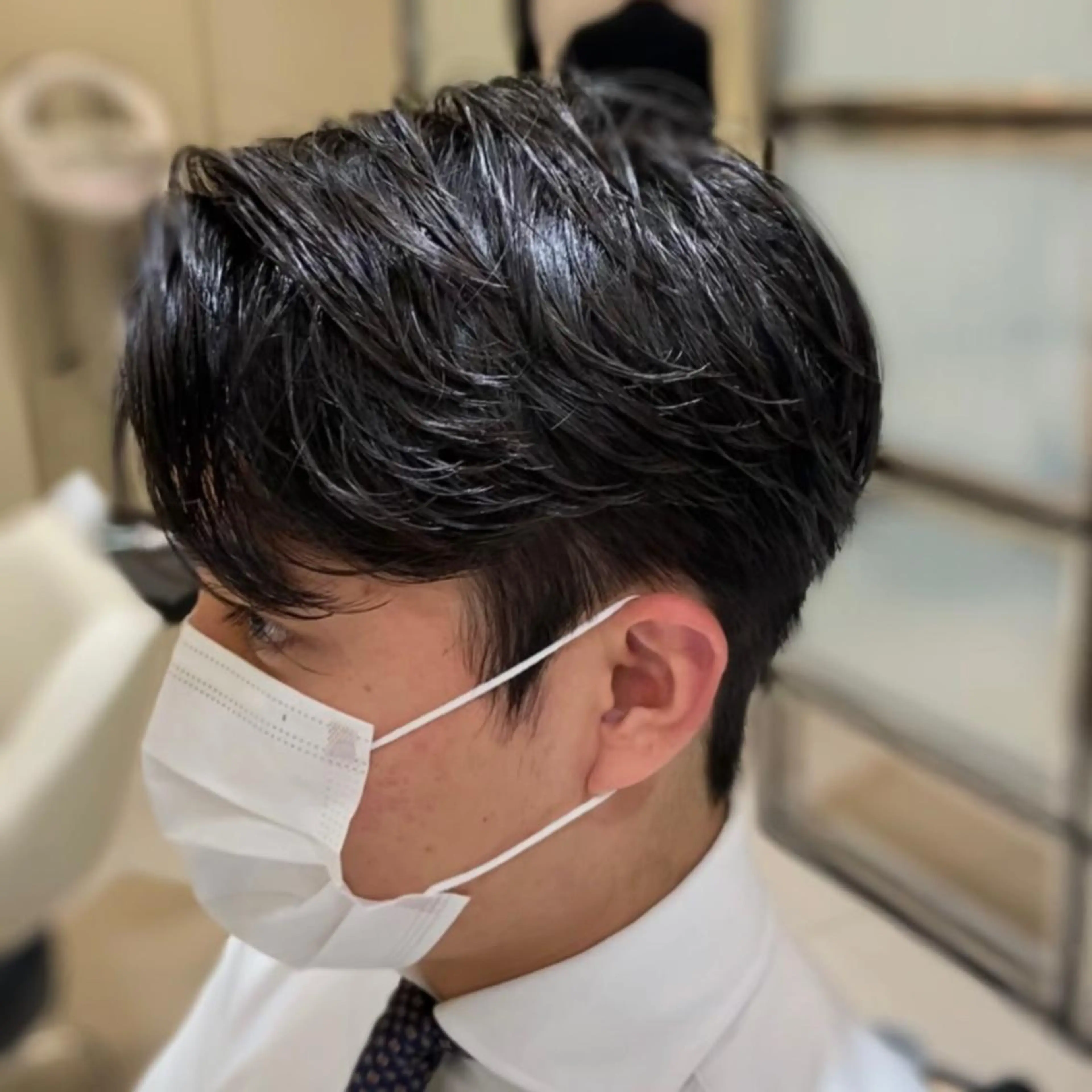 パーマ メンズ カルマパーマ メンズパーマ カット パーマ メンズ縮毛矯正 ♠️店長下平隼人のヘアスタイル