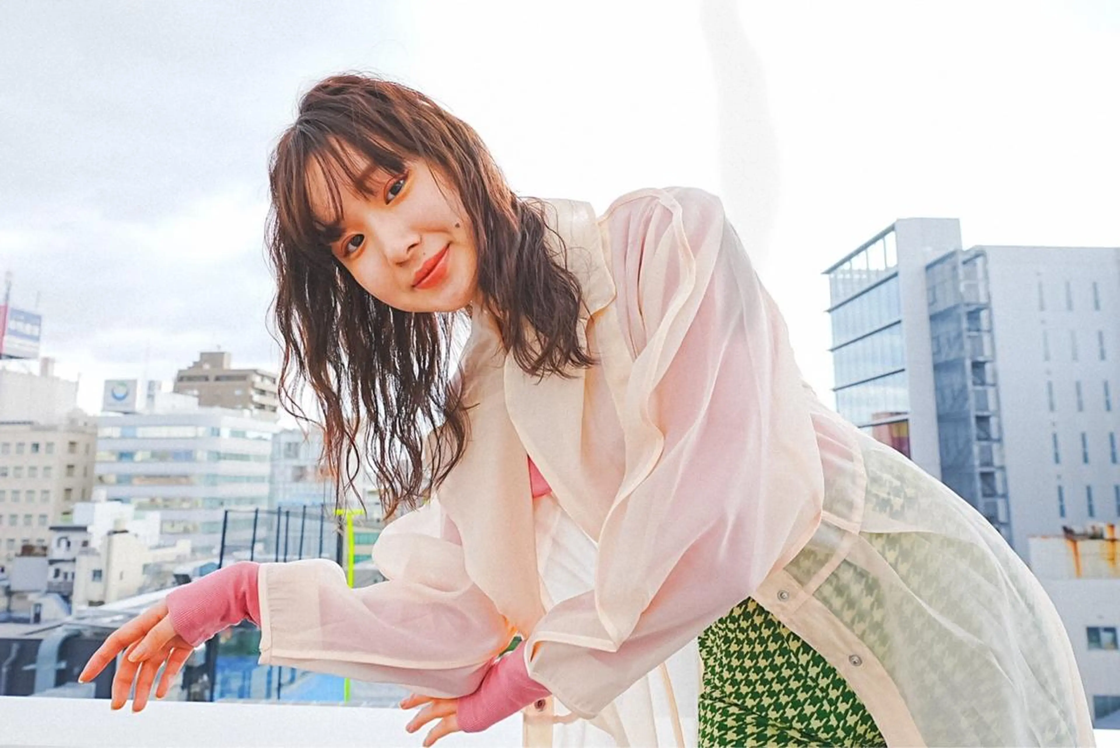 ロング カラー ブリーチ ブラウンカラー オレンジ オレンジブラウン CLALA sakae  LA.DONNA group所属・🌸 Miyuのマツエク・マツパデザイン