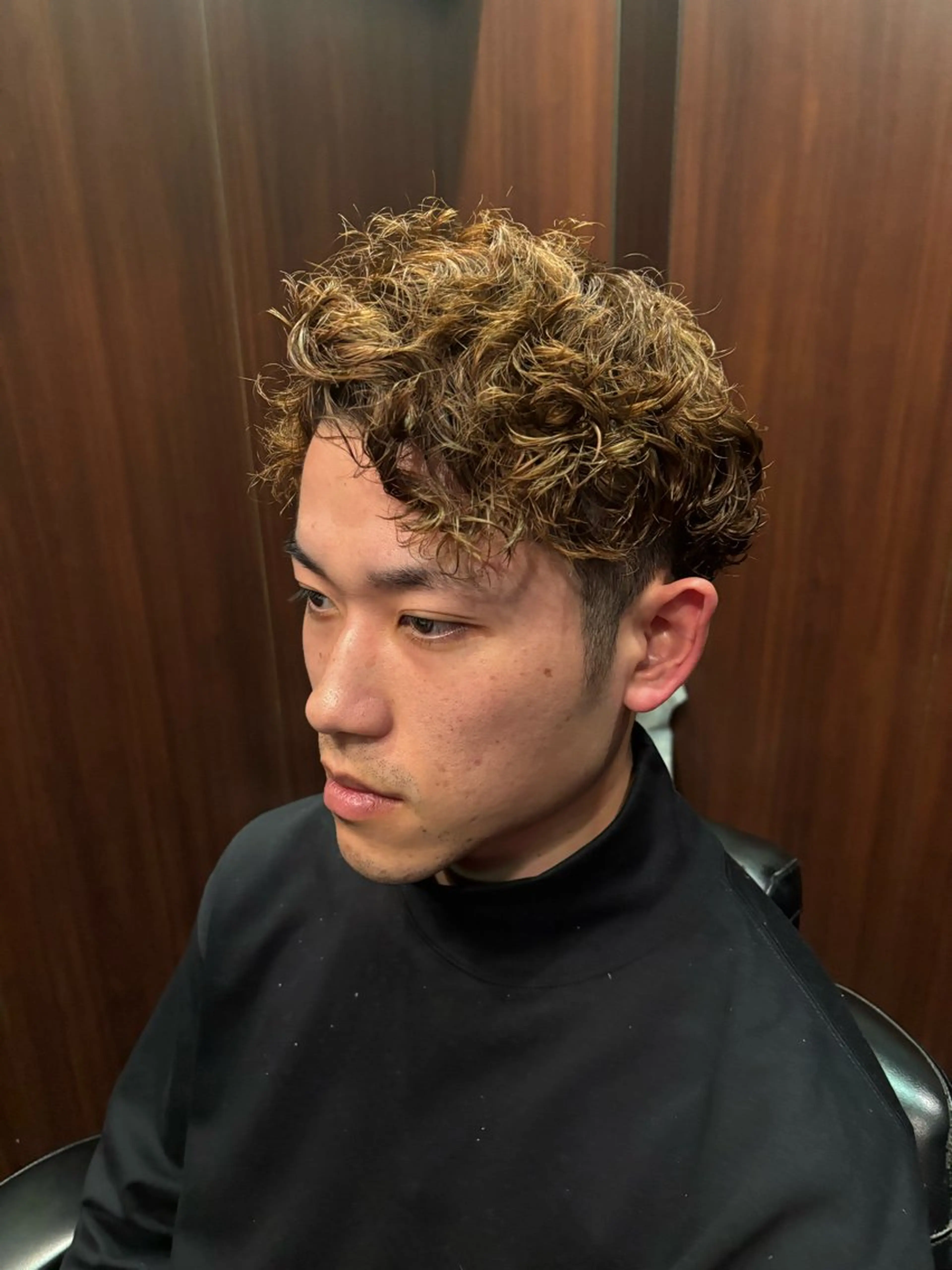 ミディアム 大野 貴登のヘアスタイル