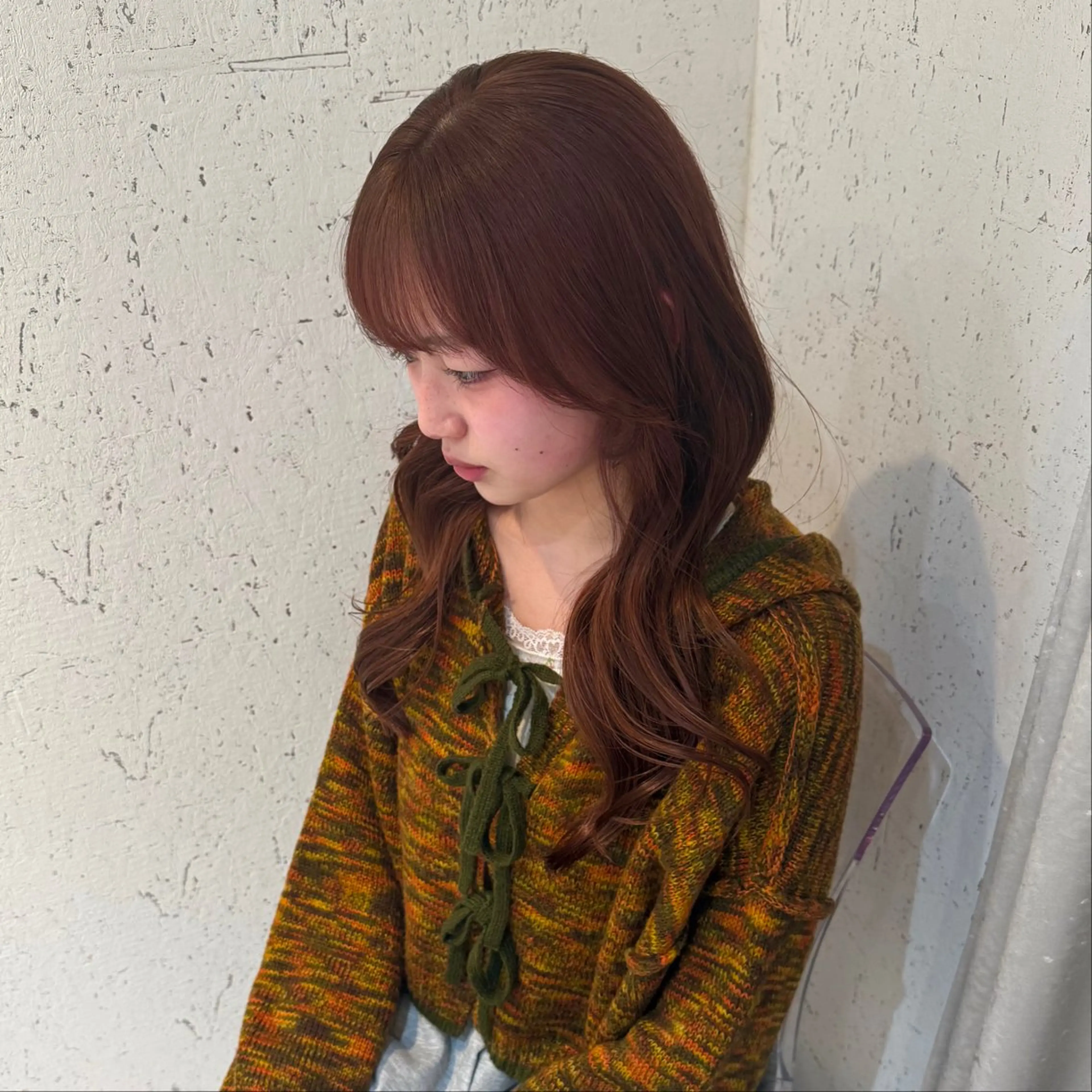 ロング カラー カット ヘアカラー トリートメント mai / linoah˚✧のヘアスタイル