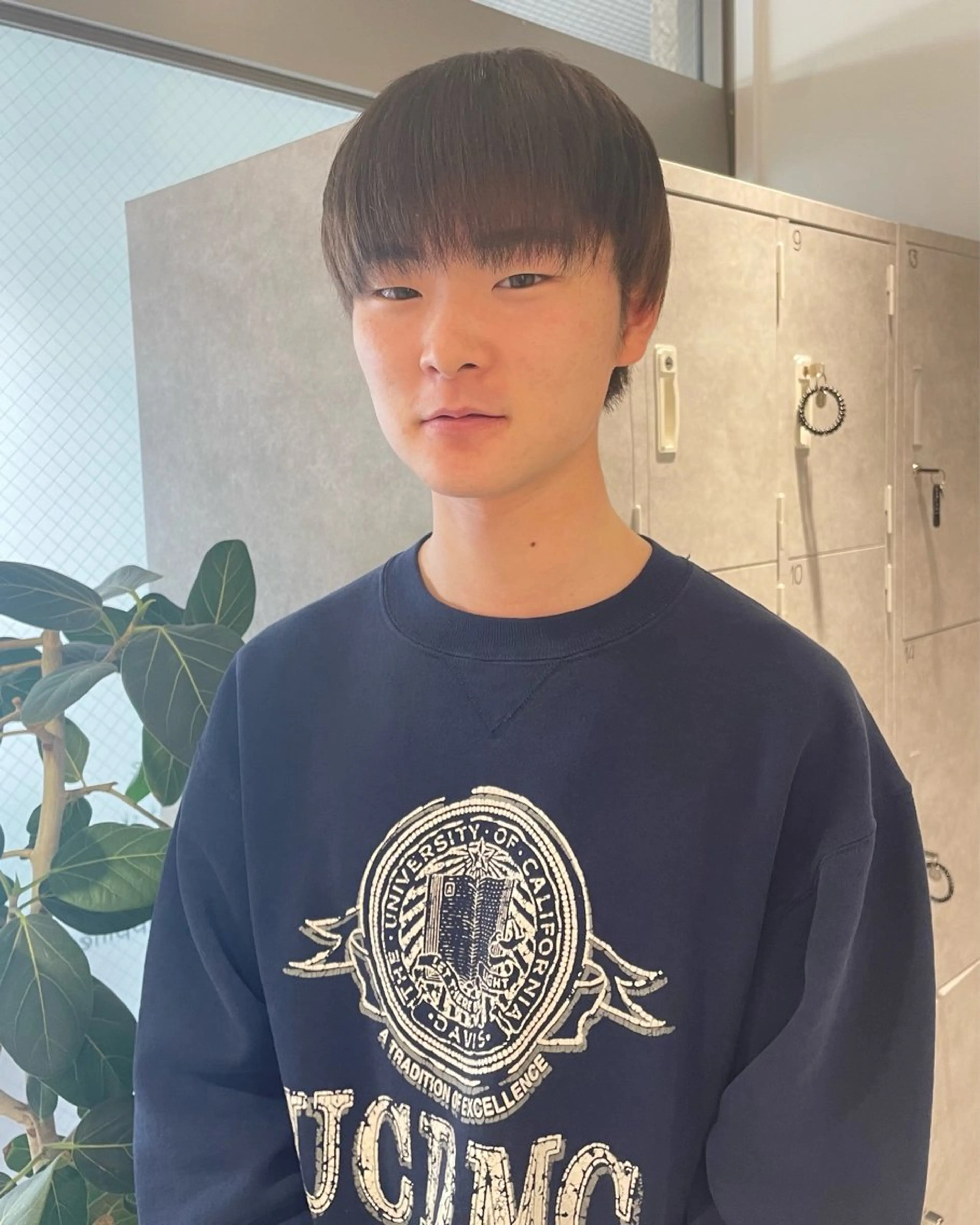 ショート カラー メンズ メンズブリーチ ブリーチ ブラウンカラー デザインパーマ/ 艶カラー/ボブのヘアスタイル