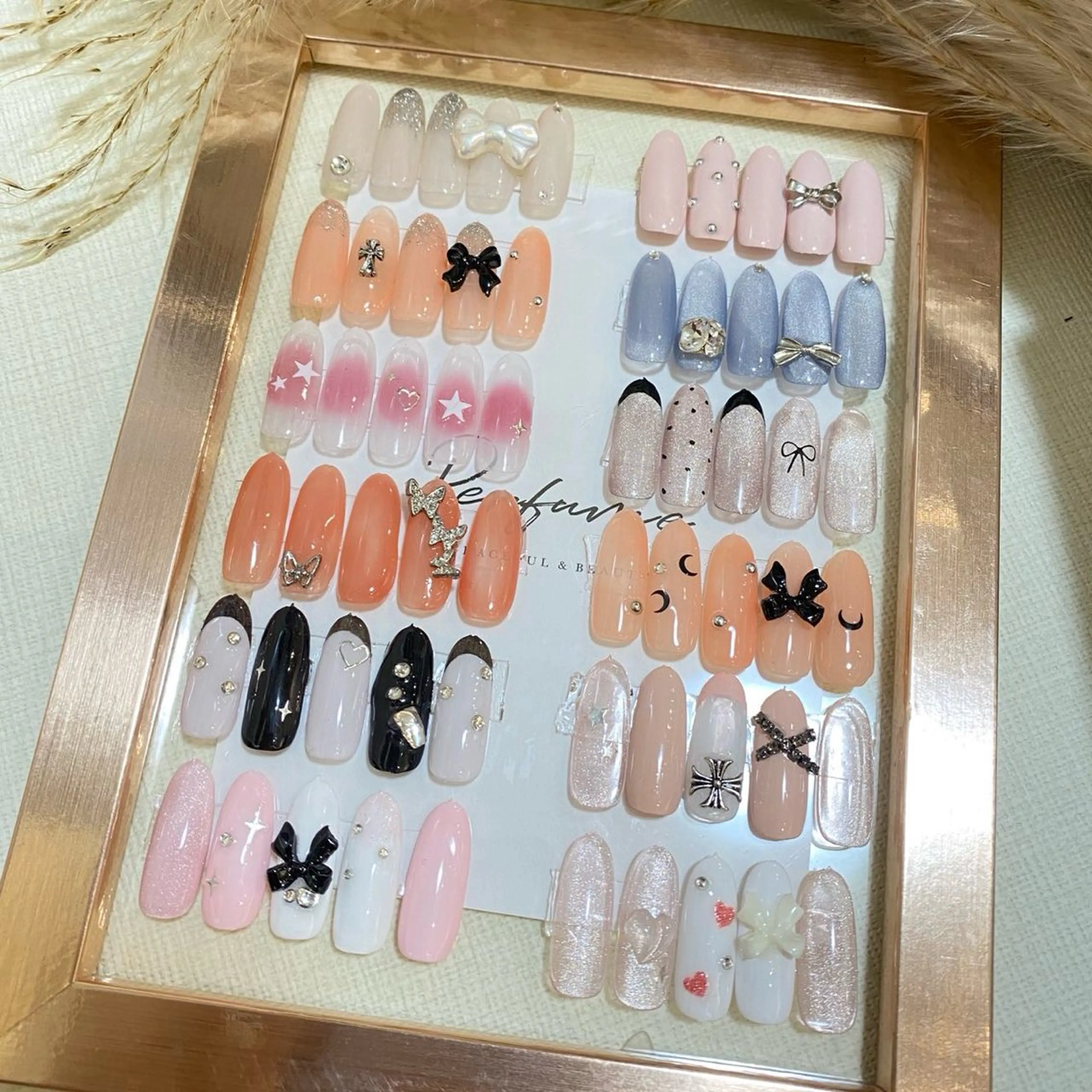 ネイル Venusパラジェル 長さだし専門店のネイルデザイン