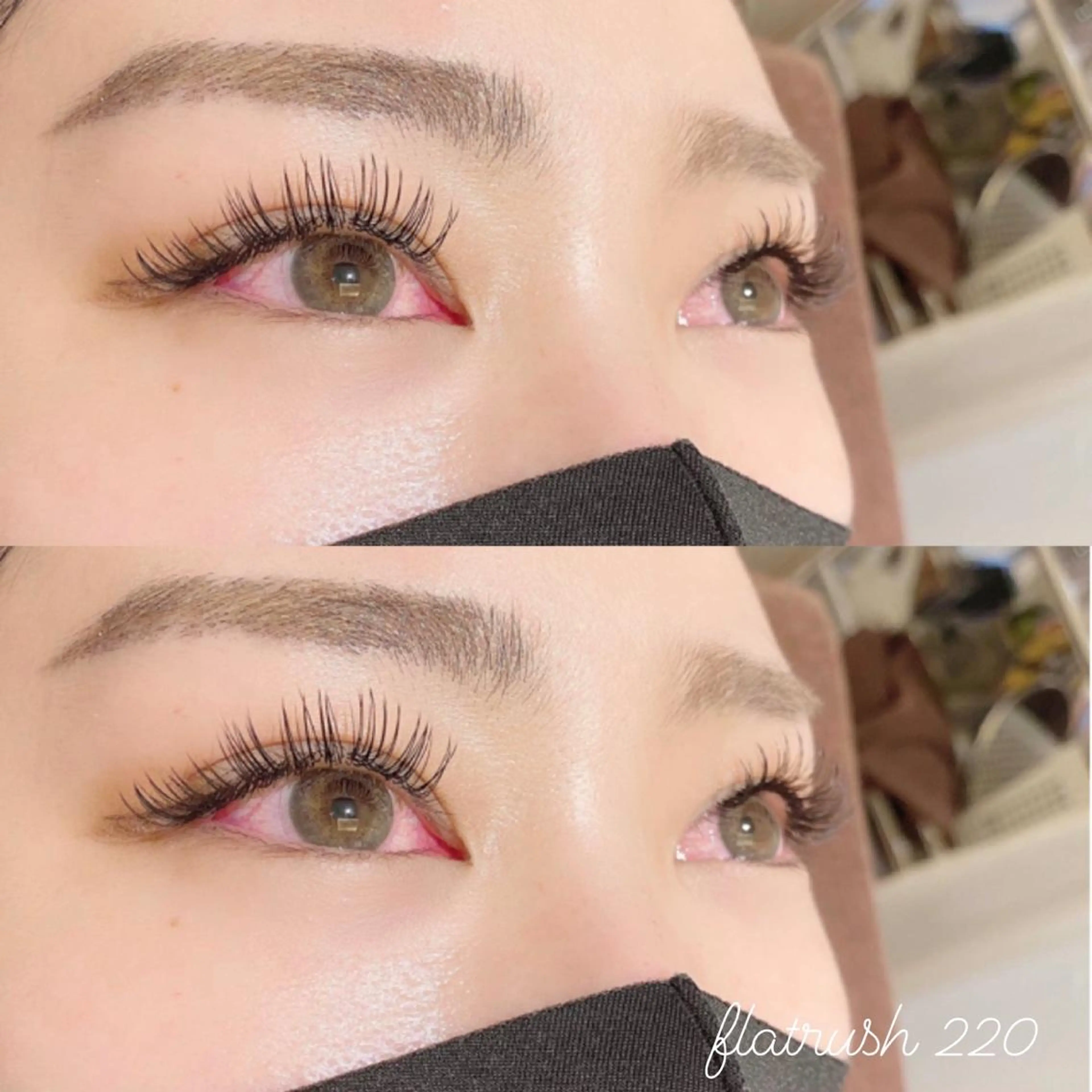 マツエク・マツパ フラットラッシュ eyelist マツエク🐣のマツエク・マツパデザイン