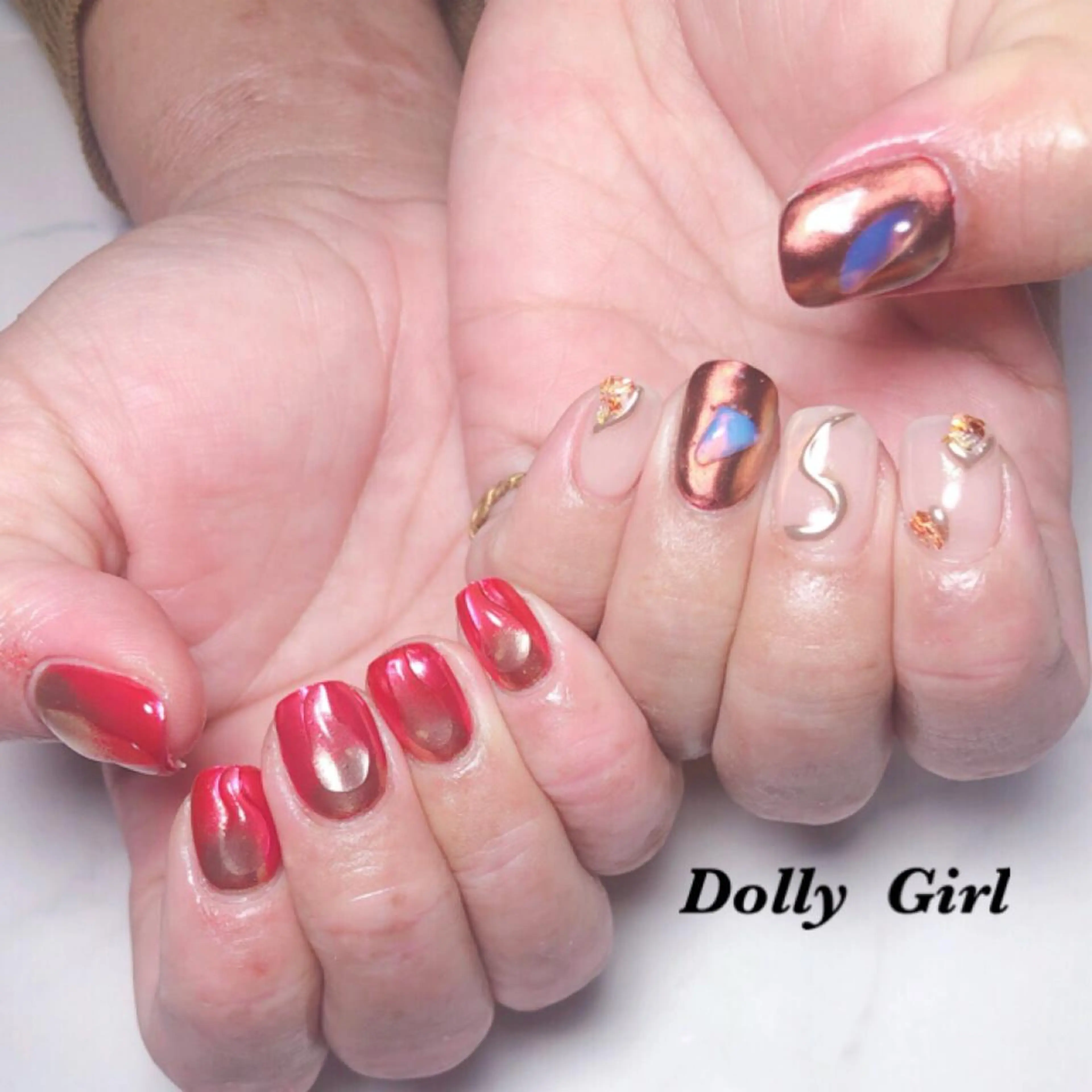 ネイル 個室ネイルサロンDolly Girl〜ドーリーガール〜所属・DollyGirl KYOKOのネイルデザイン