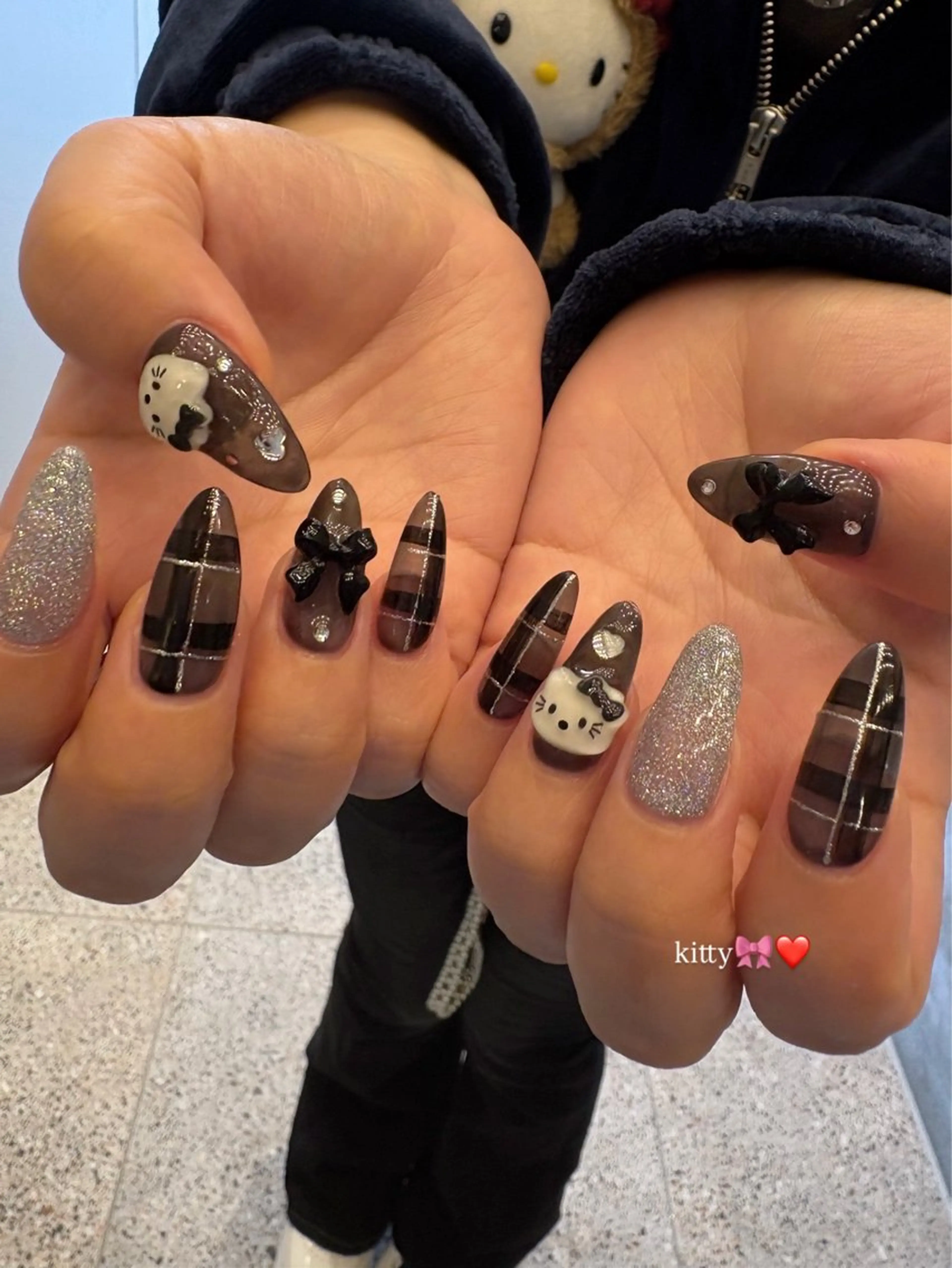 ネイル ハンドネイル She nail studio 原宿所属・パラジェル有/ スカルプ/mahoのネイルデザイン