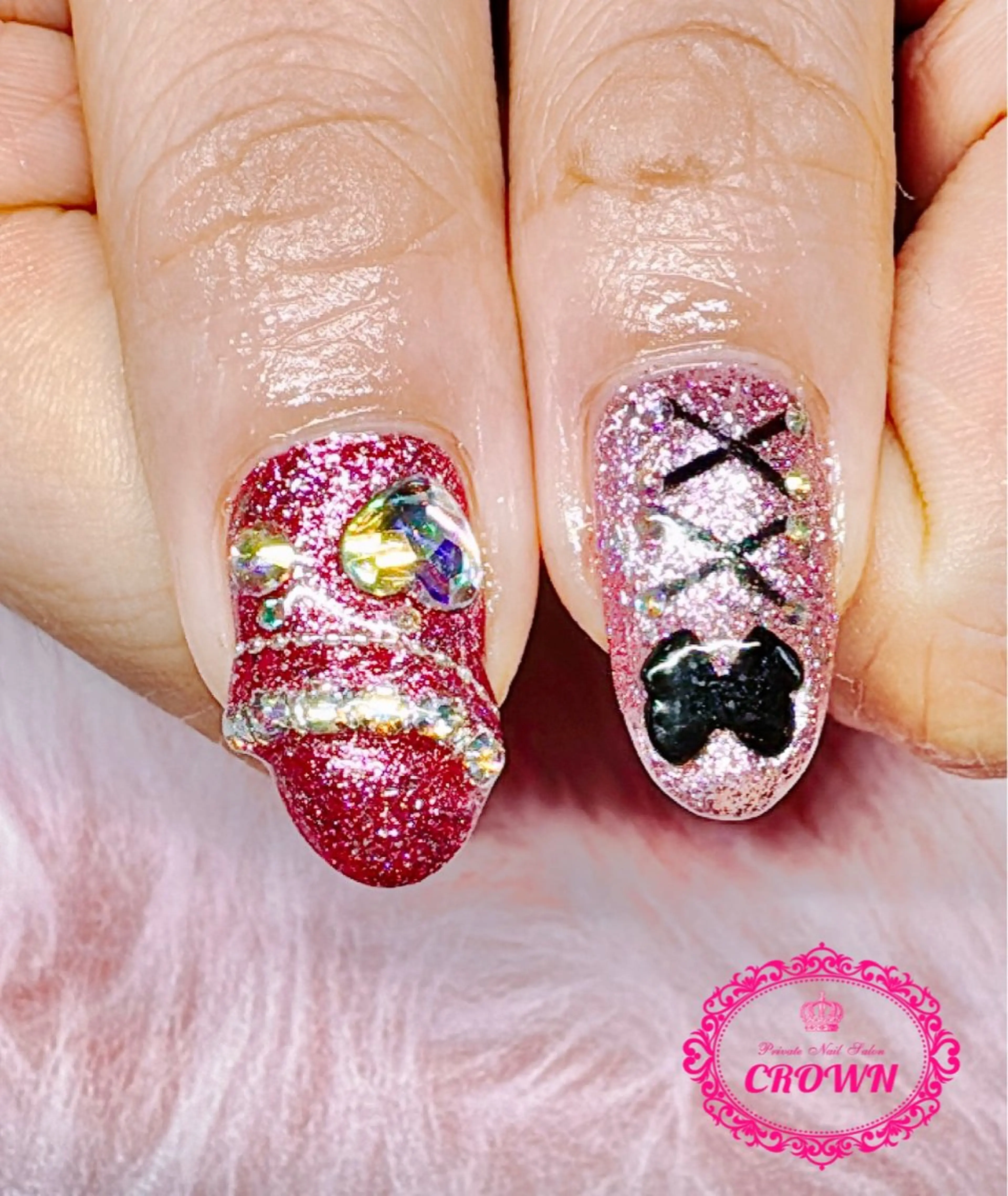ネイル CROWN プライベートサロンのネイルデザイン