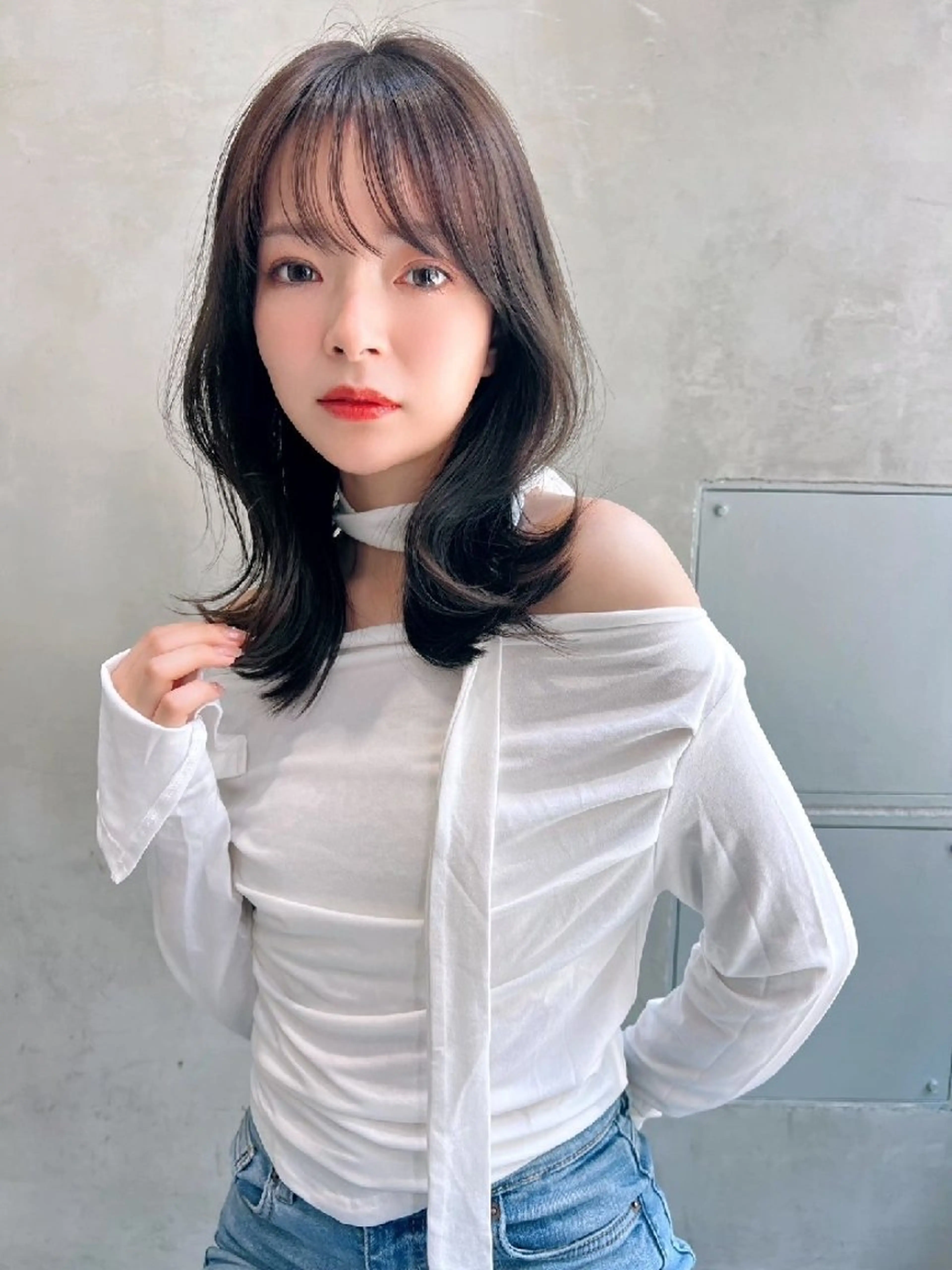 ミディアム カラー 【韓国ヘア】 人気No.1/ユウキのヘアスタイル