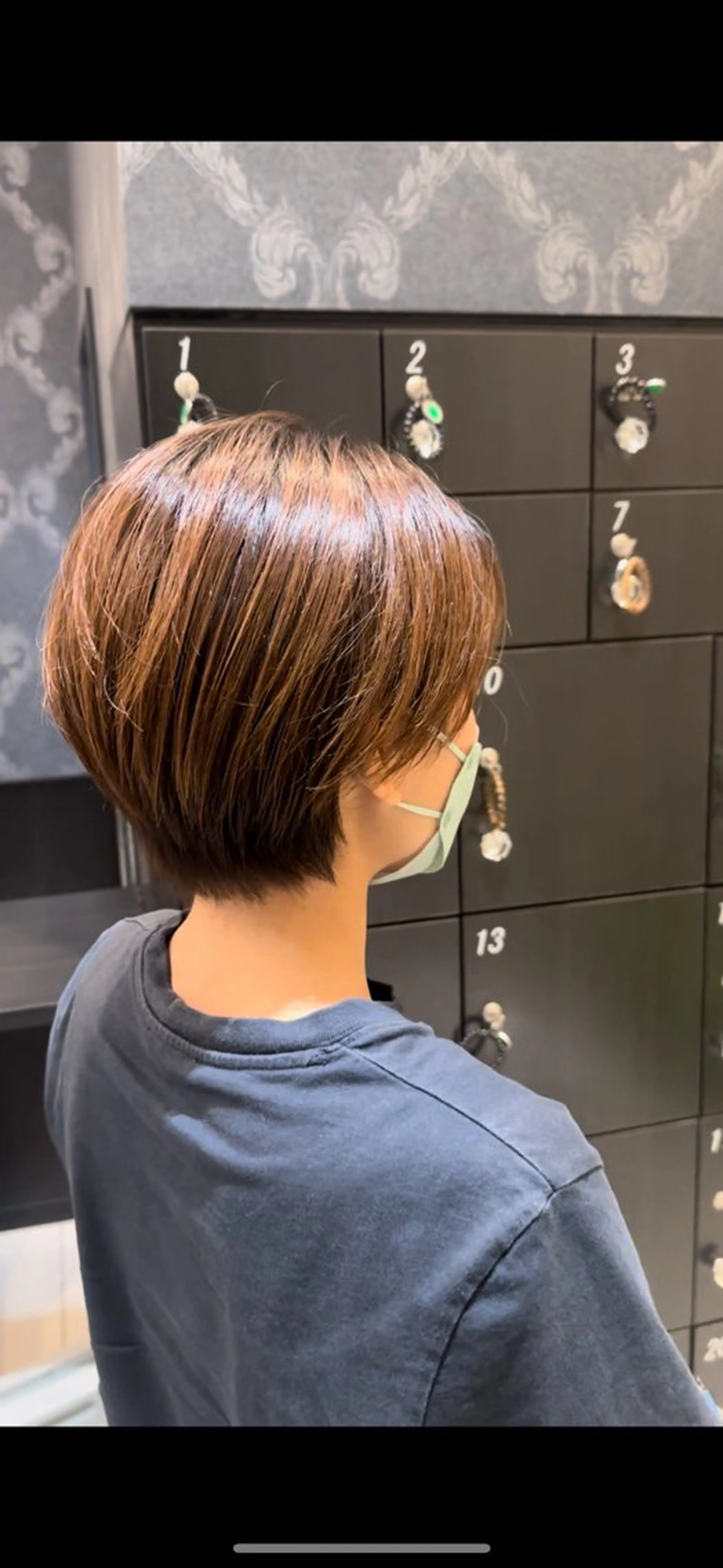 ショート ショートボブ ボブ ショートヘア 古谷 俊樹のヘアスタイル