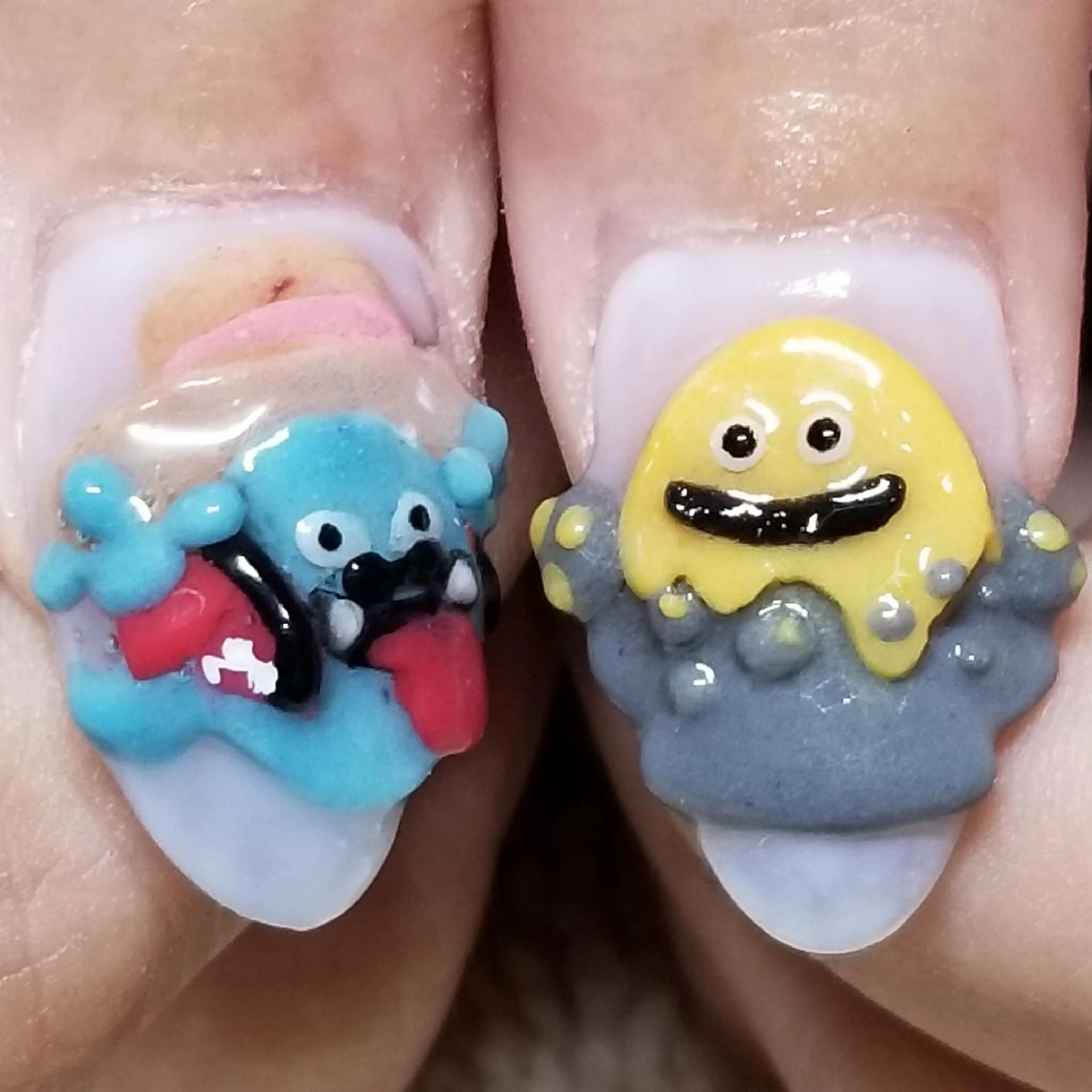 ネイル ワンカラーネイル ホワイト ハンドネイル よしだ ひろきのネイルデザイン