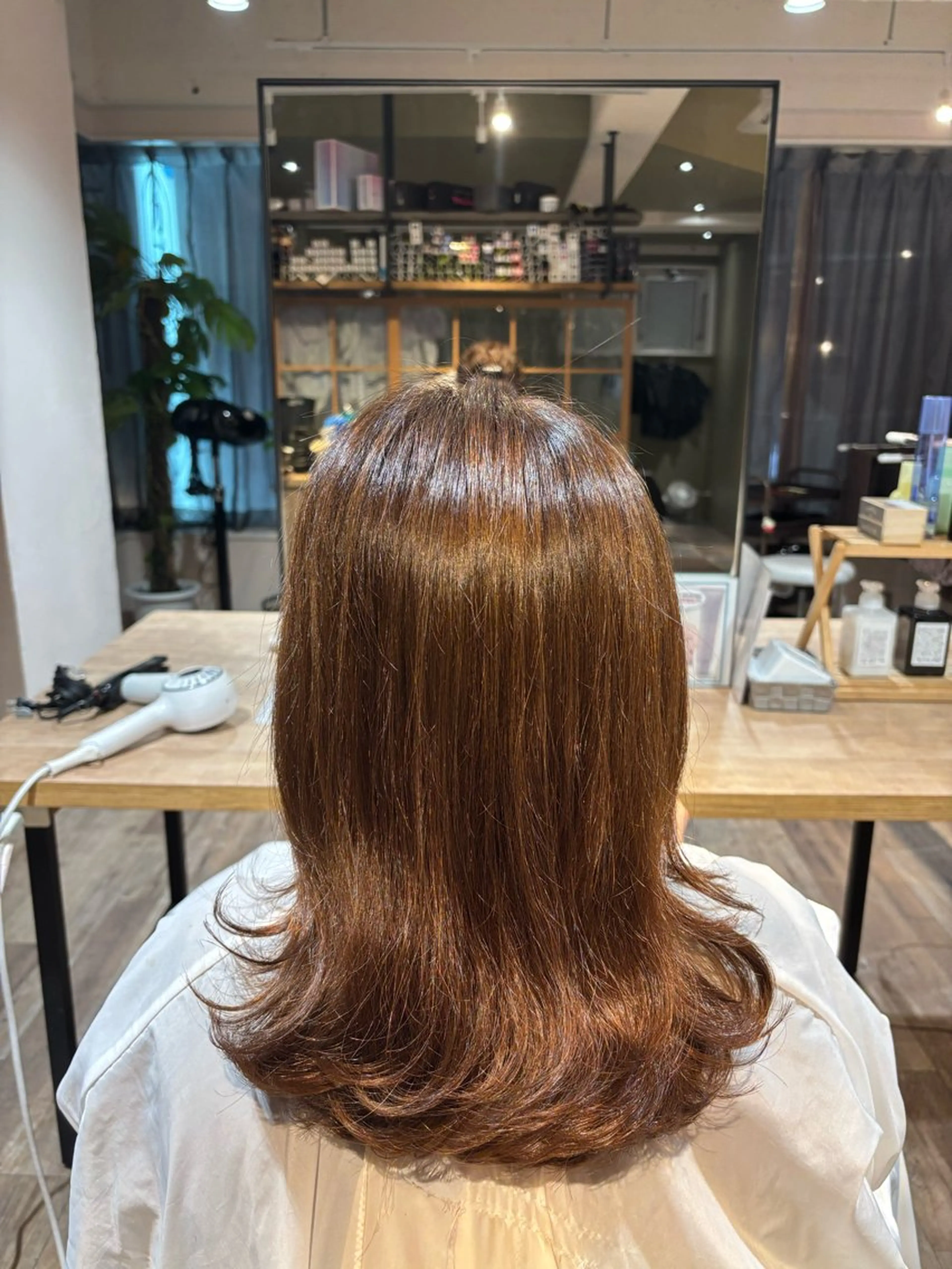 セミロング カラー ヘアカラー 渡邊 陽大のヘアスタイル