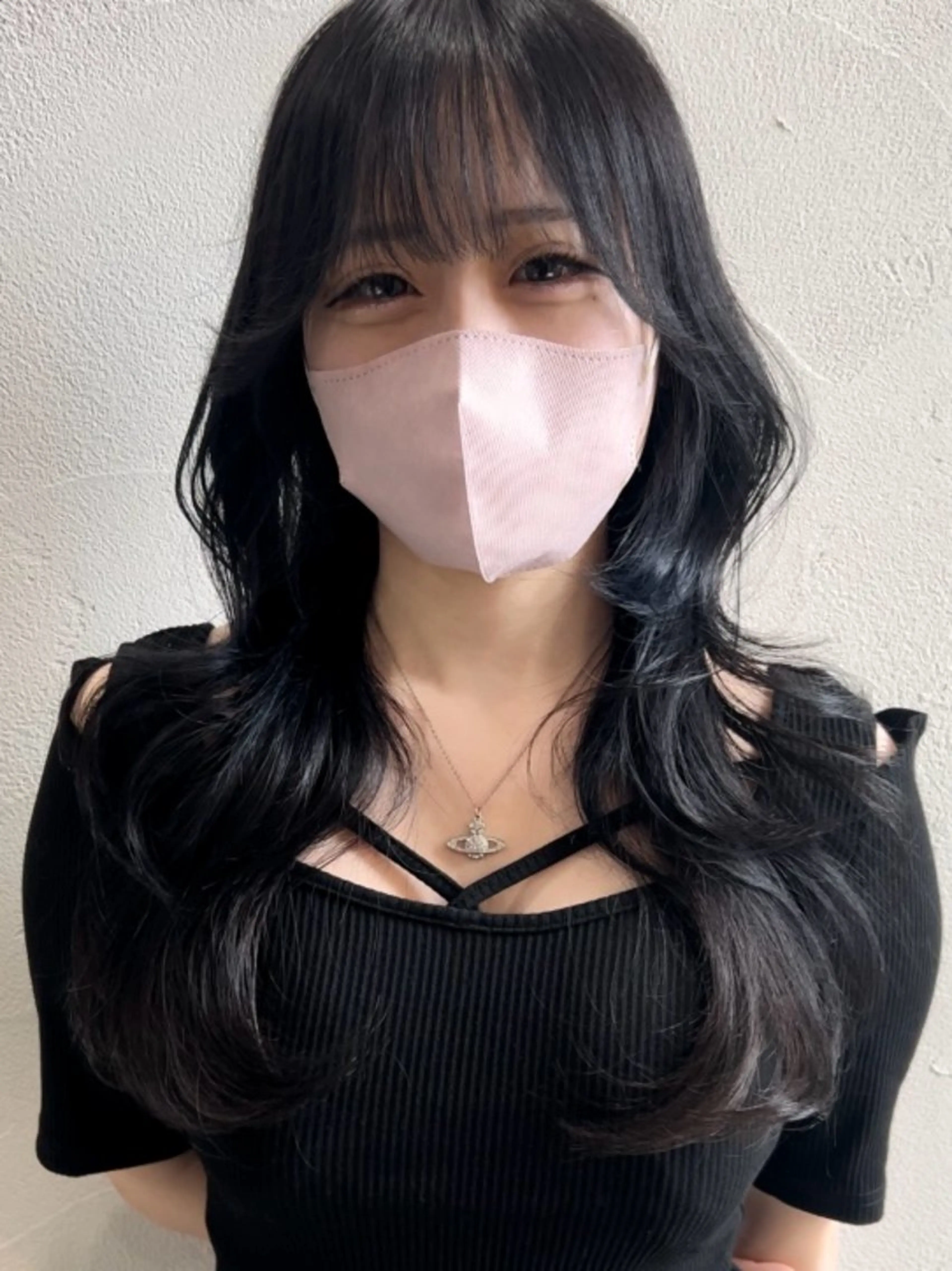 ロング カット ヘアカラー トリートメント 剣持友希/ifh iizuka/高崎のヘアスタイル