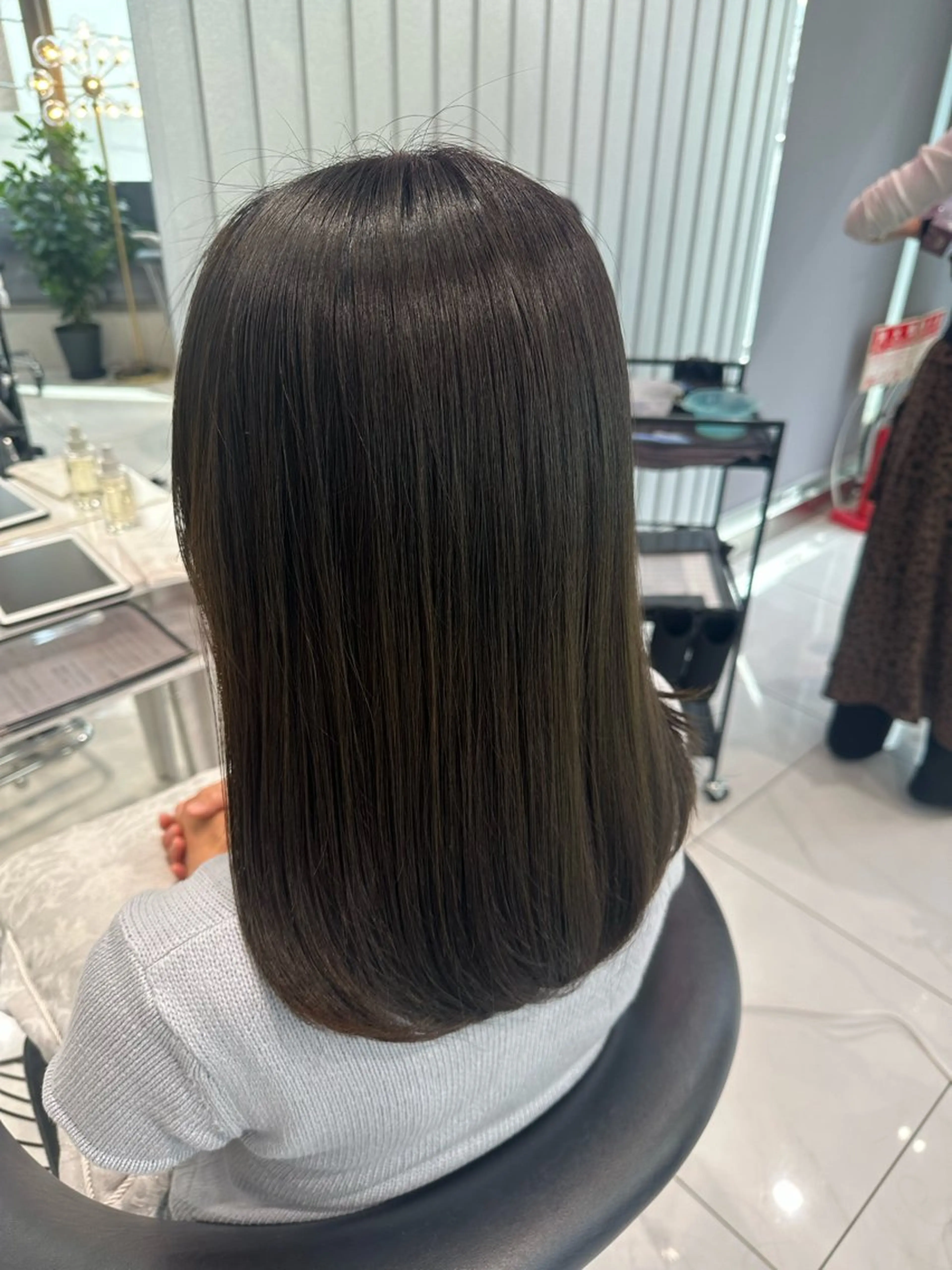 ミディアム 縮毛矯正/似合わせ ヘア/Hitomi☻のヘアスタイル