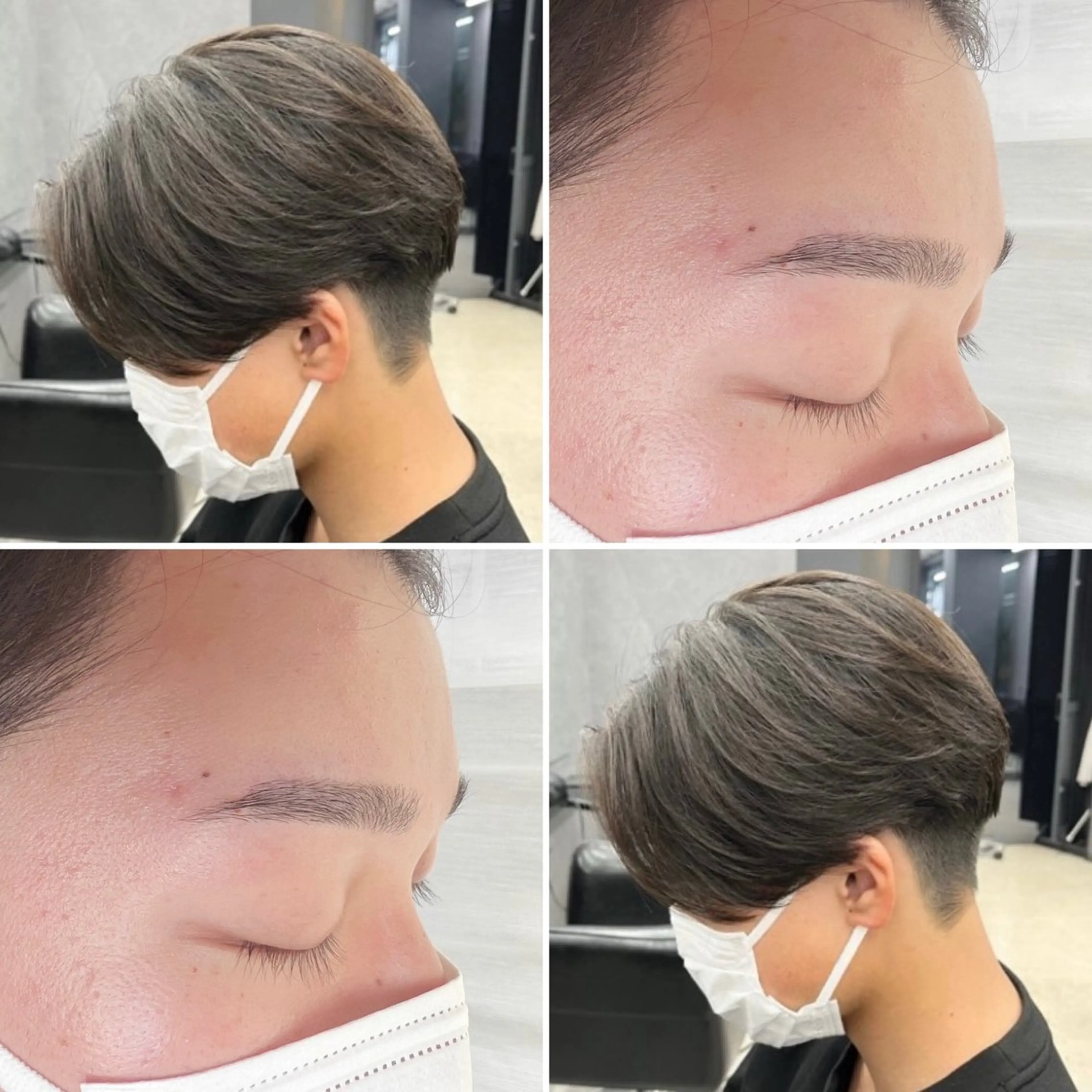 《ミニモ限定》メンズカット+アイブロウワックス【眉毛脱毛・錦糸町・メンズカット・メンズサロン・眉毛・眉カット】の写真