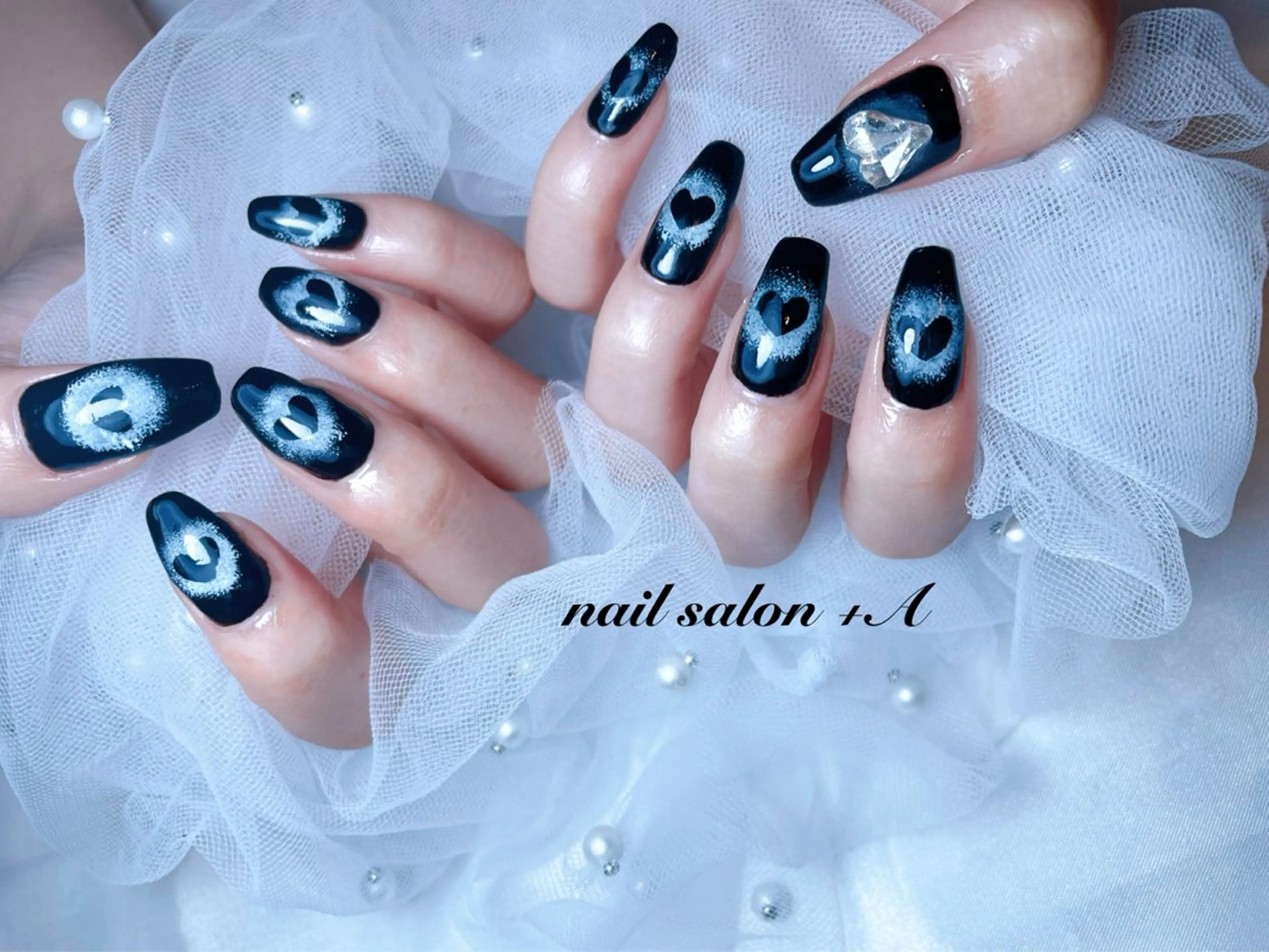 セミロング ハンドネイル nail salon +A所属・Nail Salon +Aのネイルデザイン