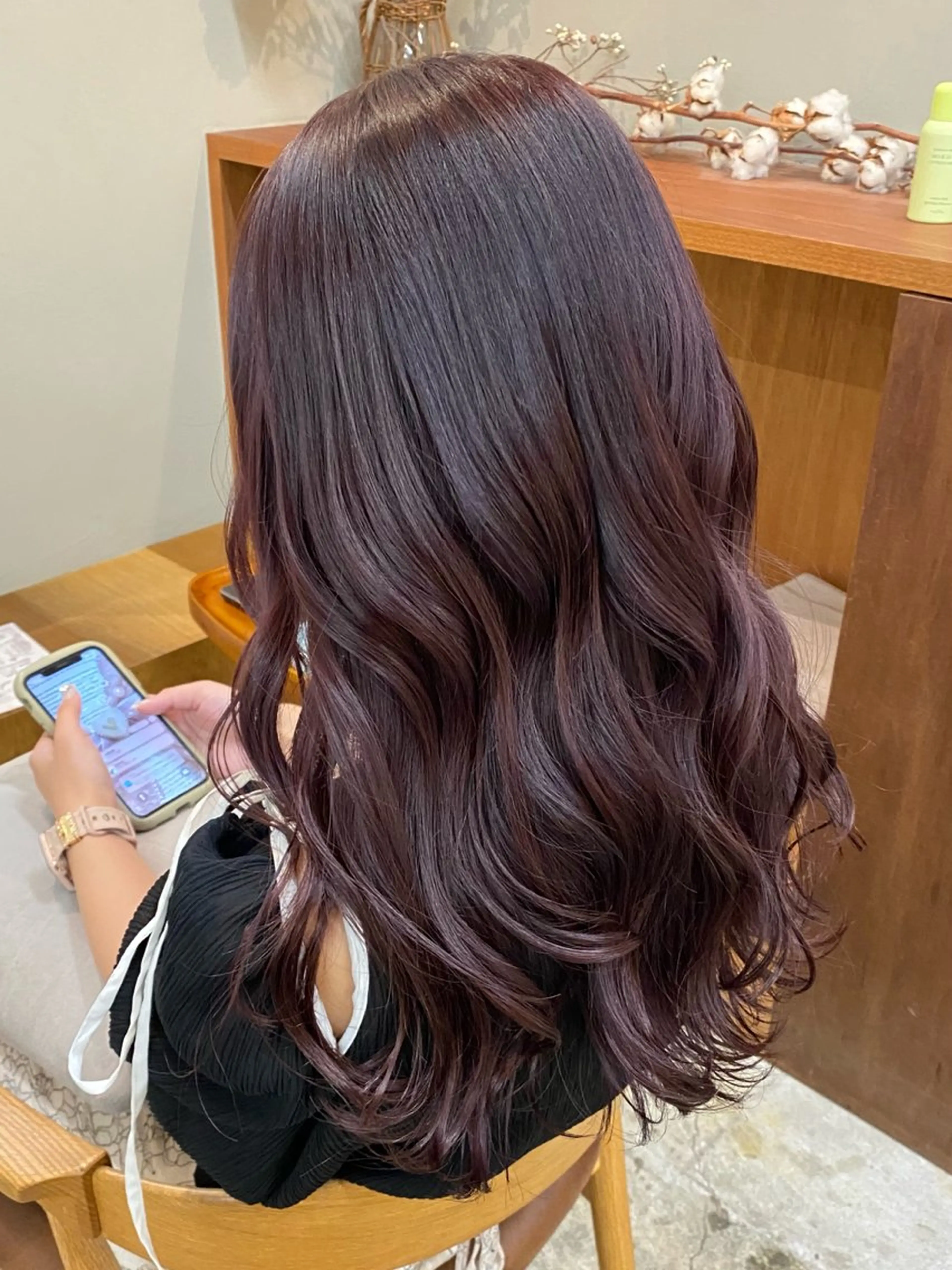 ロング NIKO/名古屋/ 伏見/花屋併設のヘアスタイル