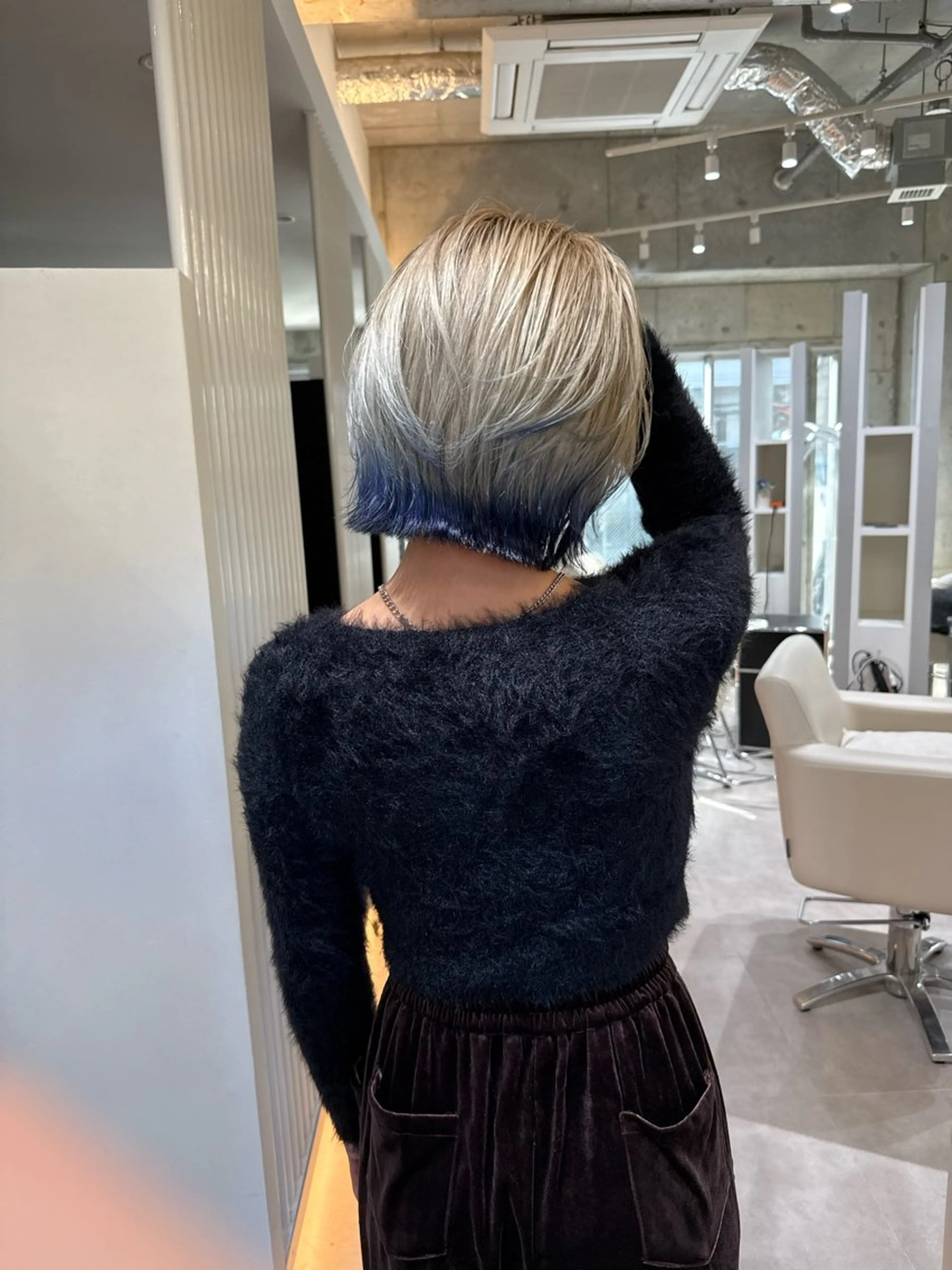 ショート カット ヘアカラー ボブ/パーマ 代表　岡　大斗のヘアスタイル