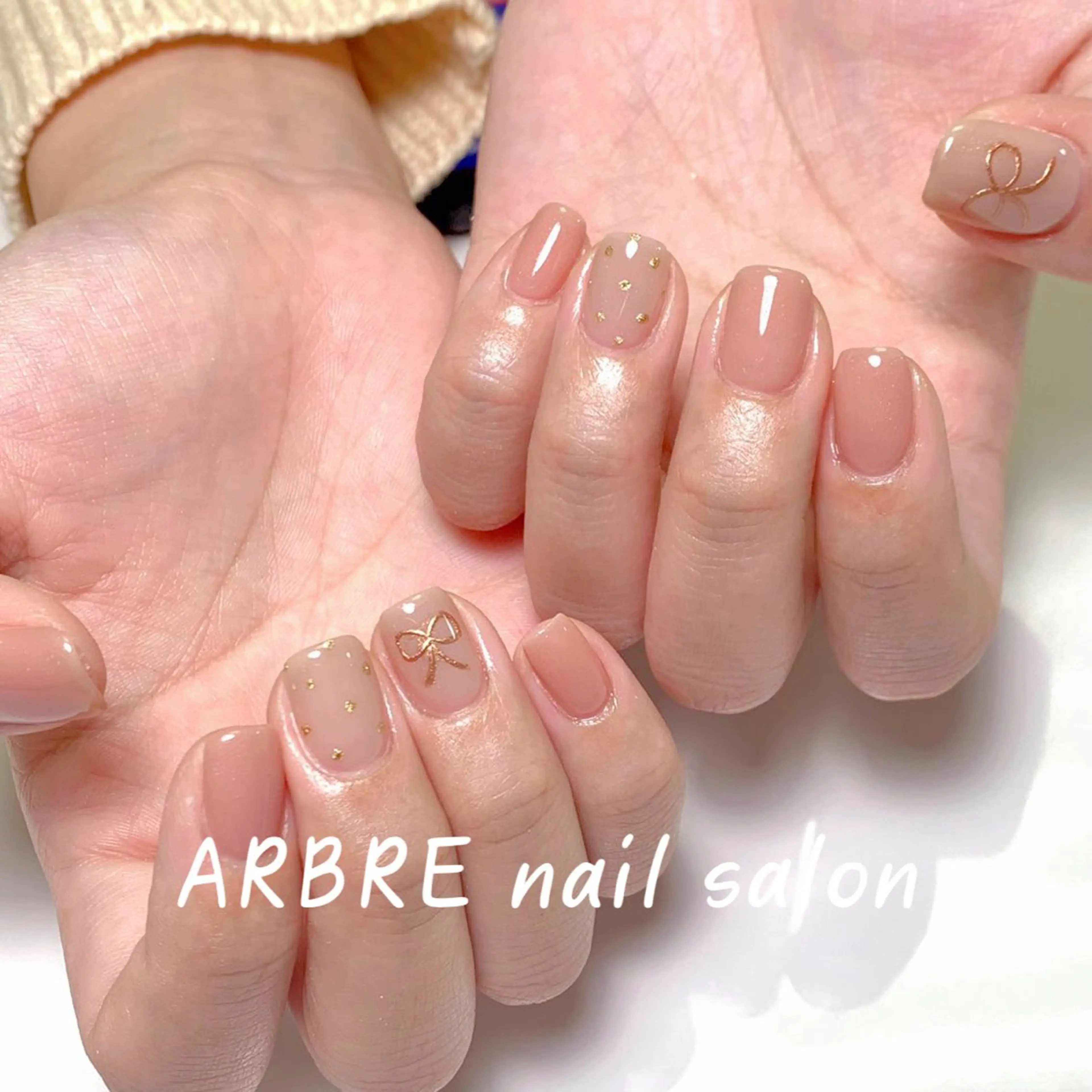 ネイル ハンドネイル ハンドケア ARBRE nailsalonのネイルデザイン