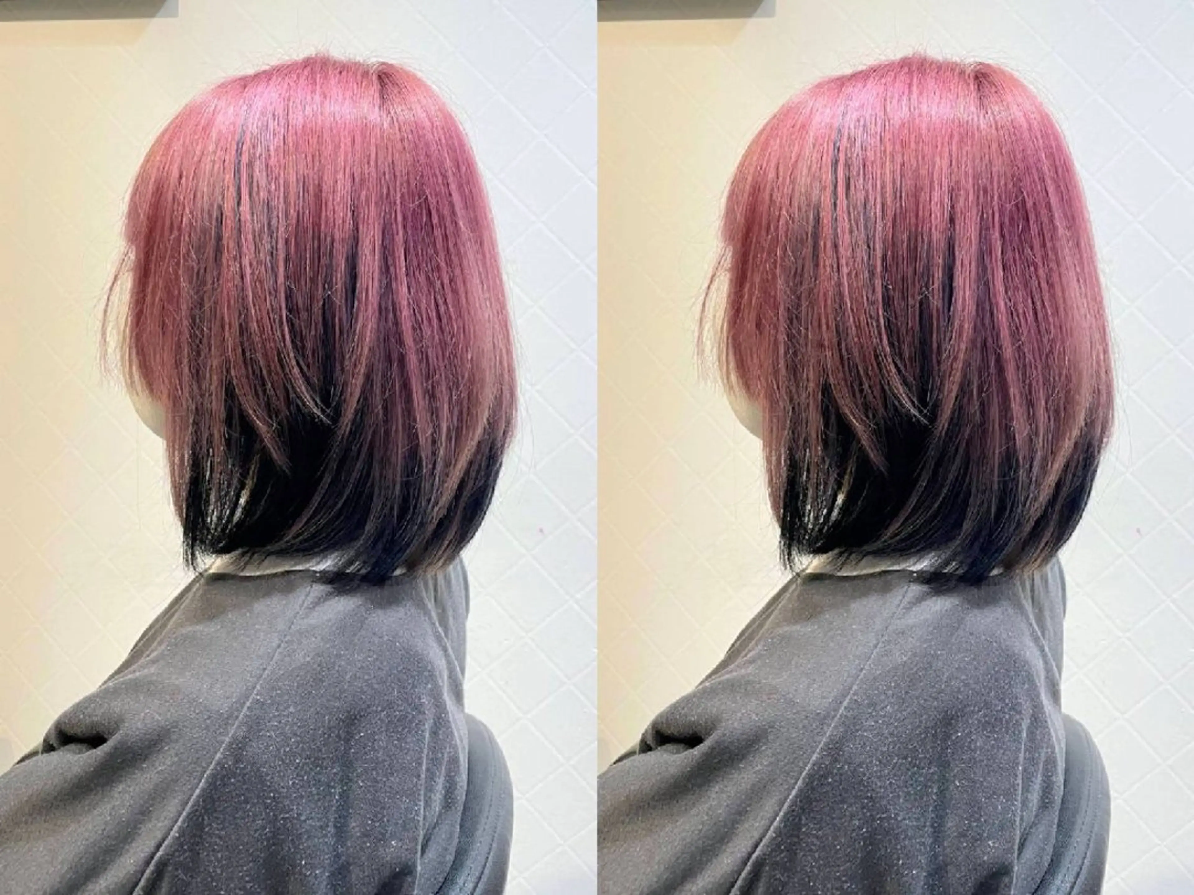 ミディアム カラー ダブルカラー 松中 大輝のヘアスタイル