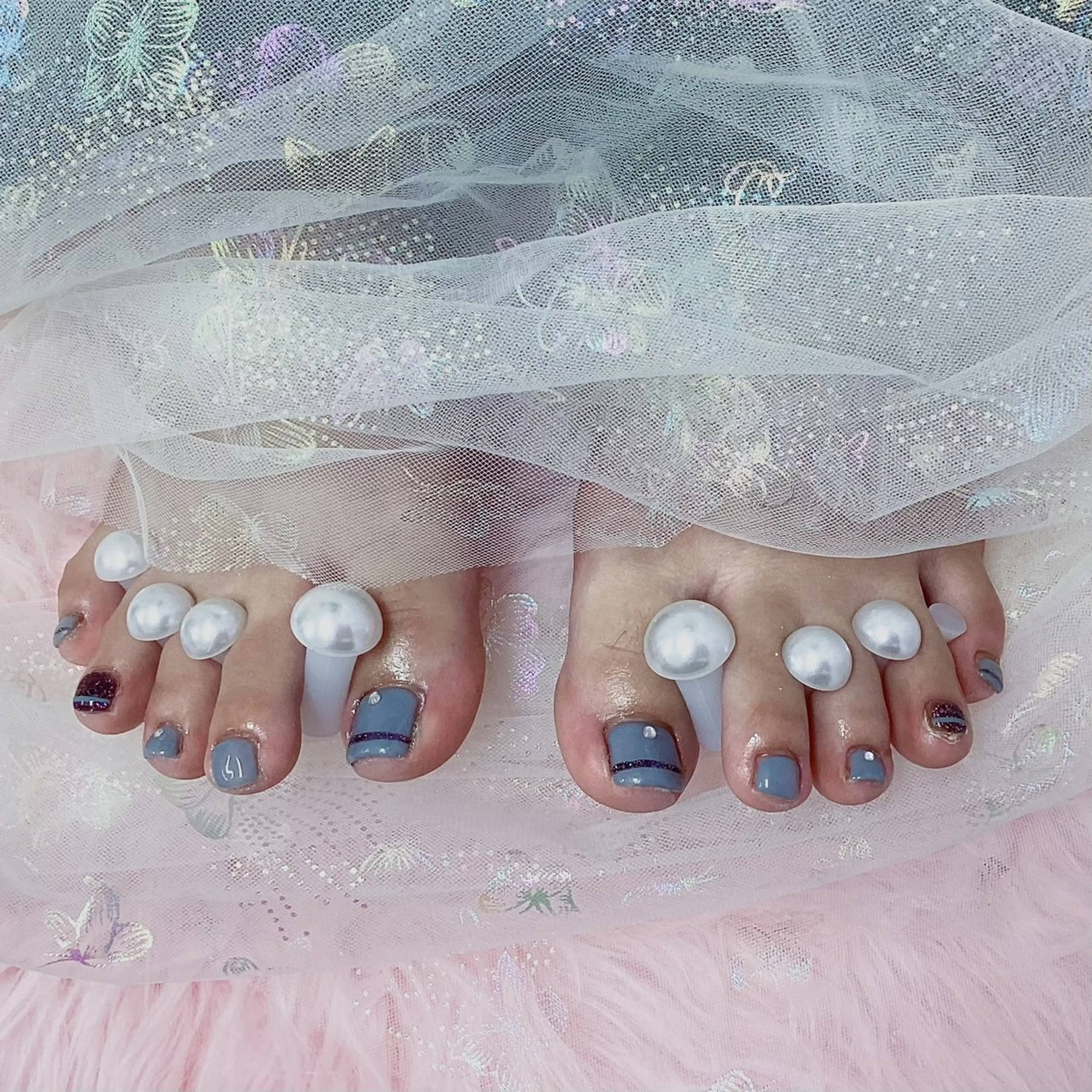 ネイル パーツ全部¥110 サロンミミのネイルデザイン