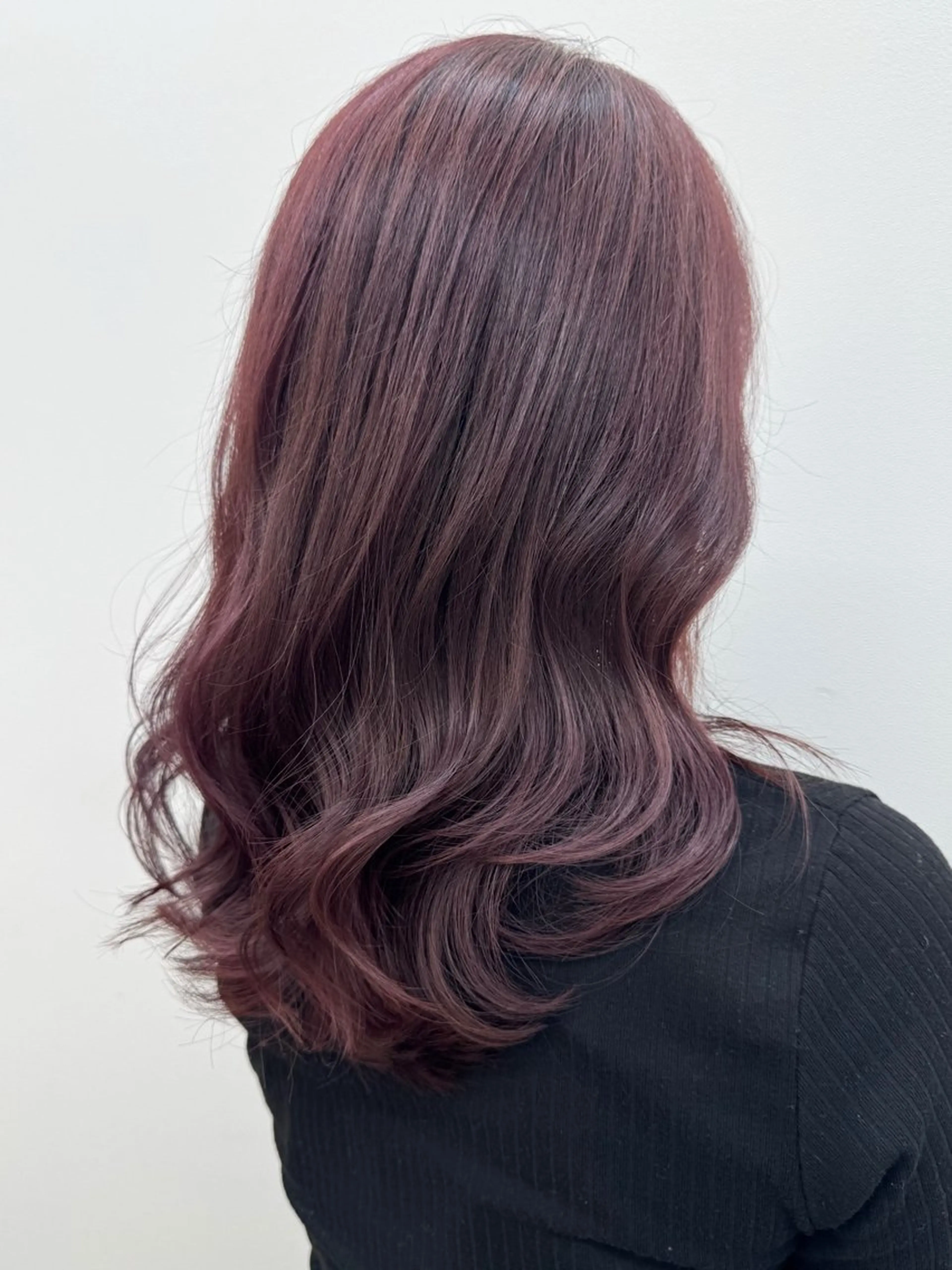 セミロング カラー 後藤 陽花子のヘアスタイル