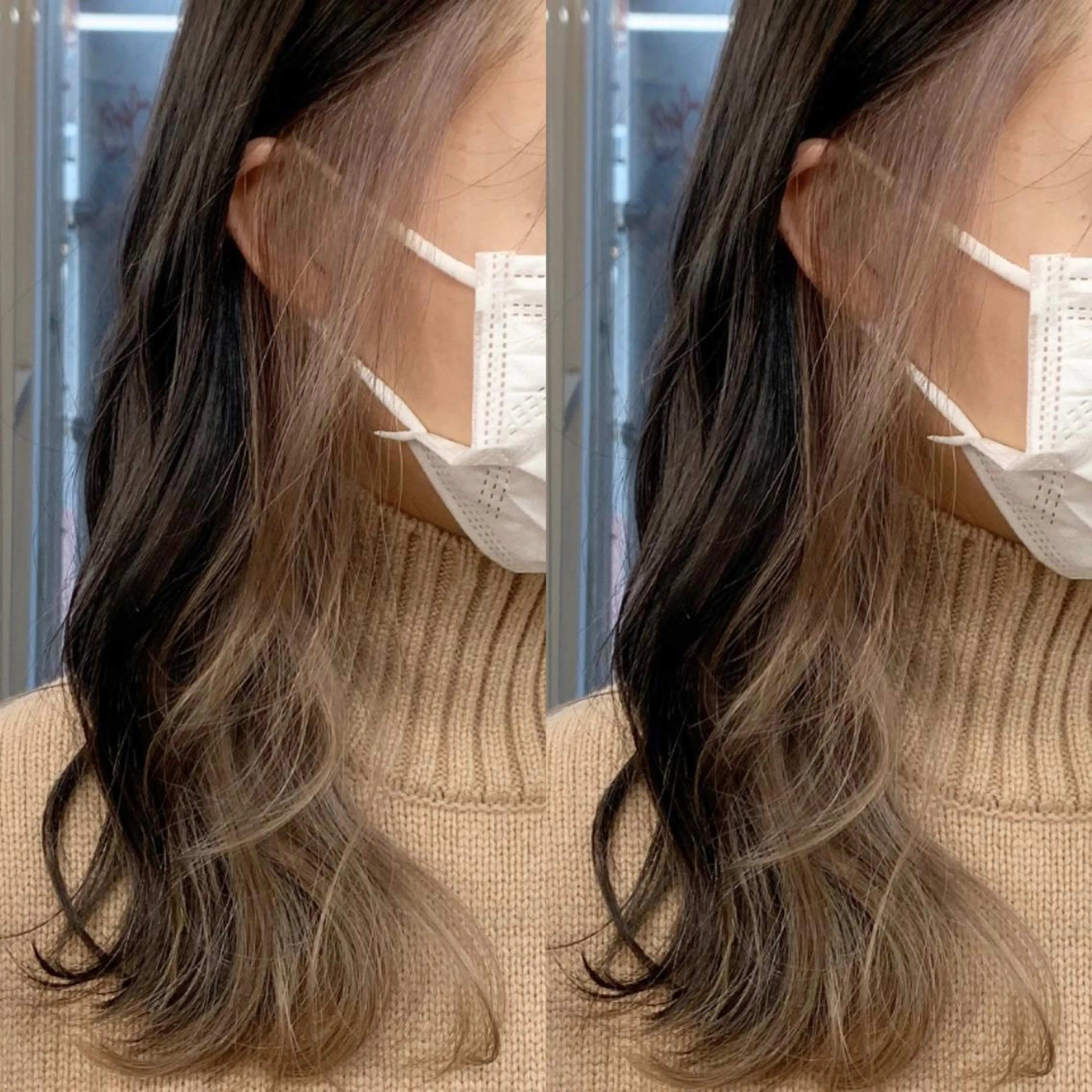 ロング カラー ヘアアレンジ ハイトーン/美髪矯正 🍃大江拓実のヘアスタイル