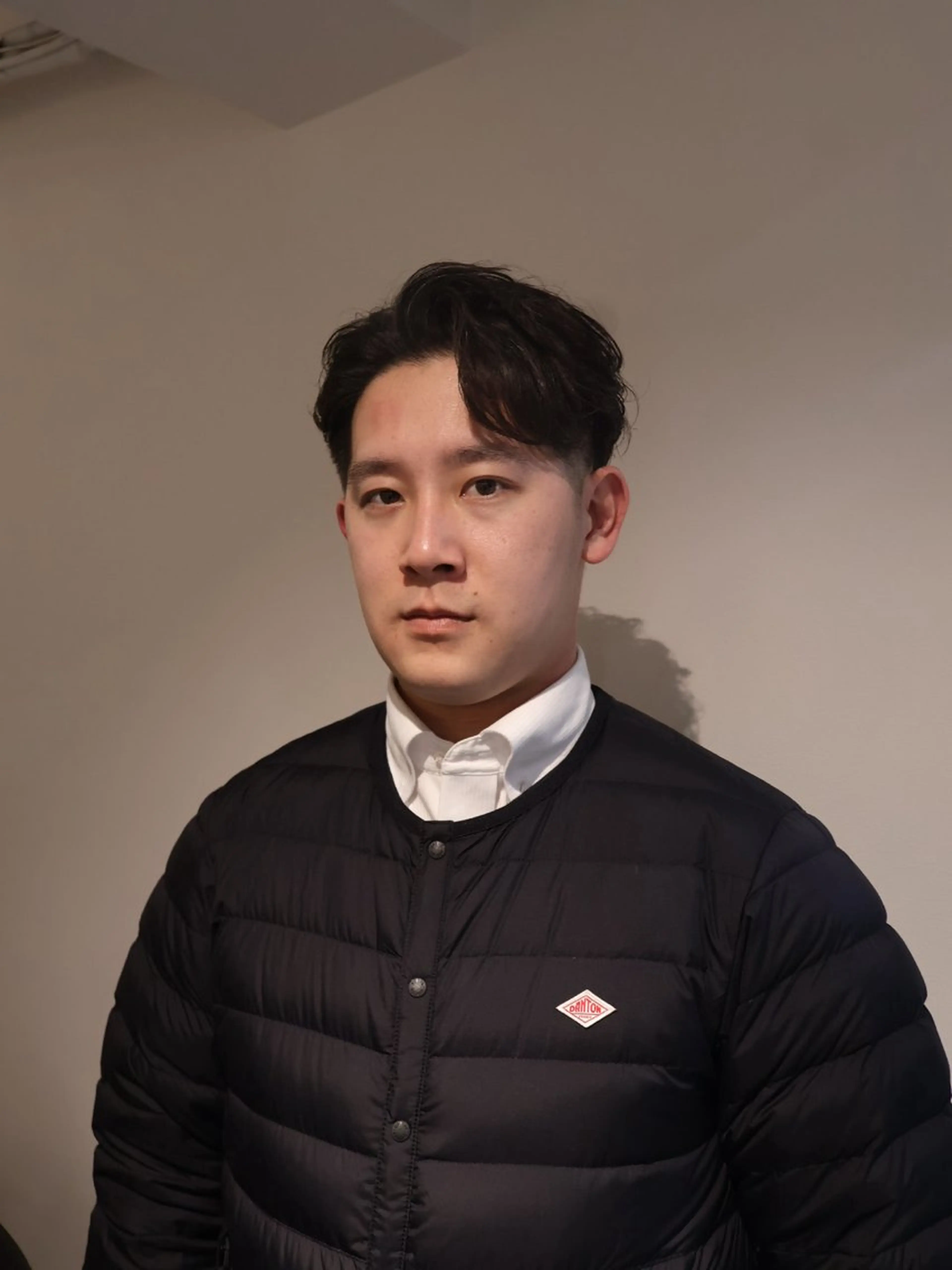 ショート ショートヘア 川副/シャドウ 波巻き/メンズパーマのヘアスタイル